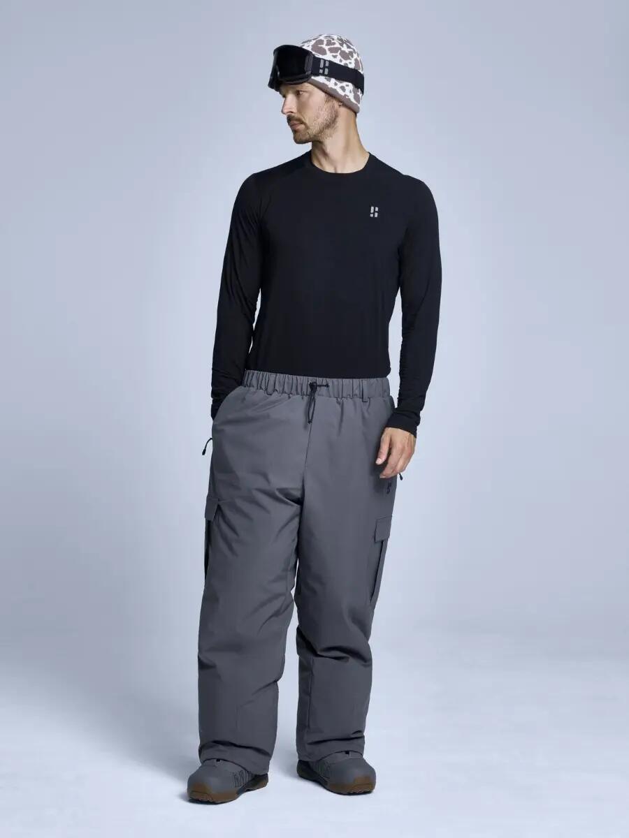 Skihose Unisex - Jibba Park - Dunkelgrau 3/5