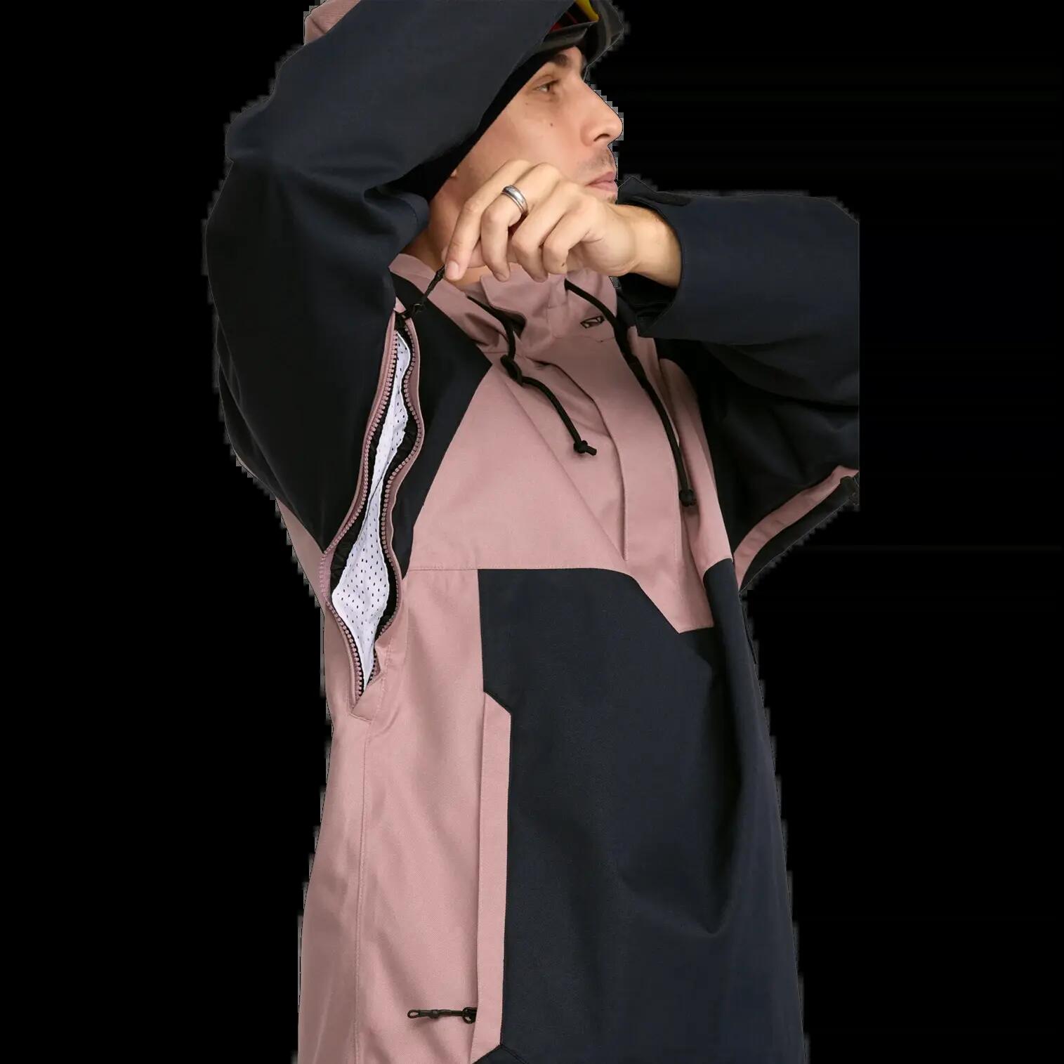 Veste à capuche de snowboard Volcom HOSSEGOR MAUVE 7/7