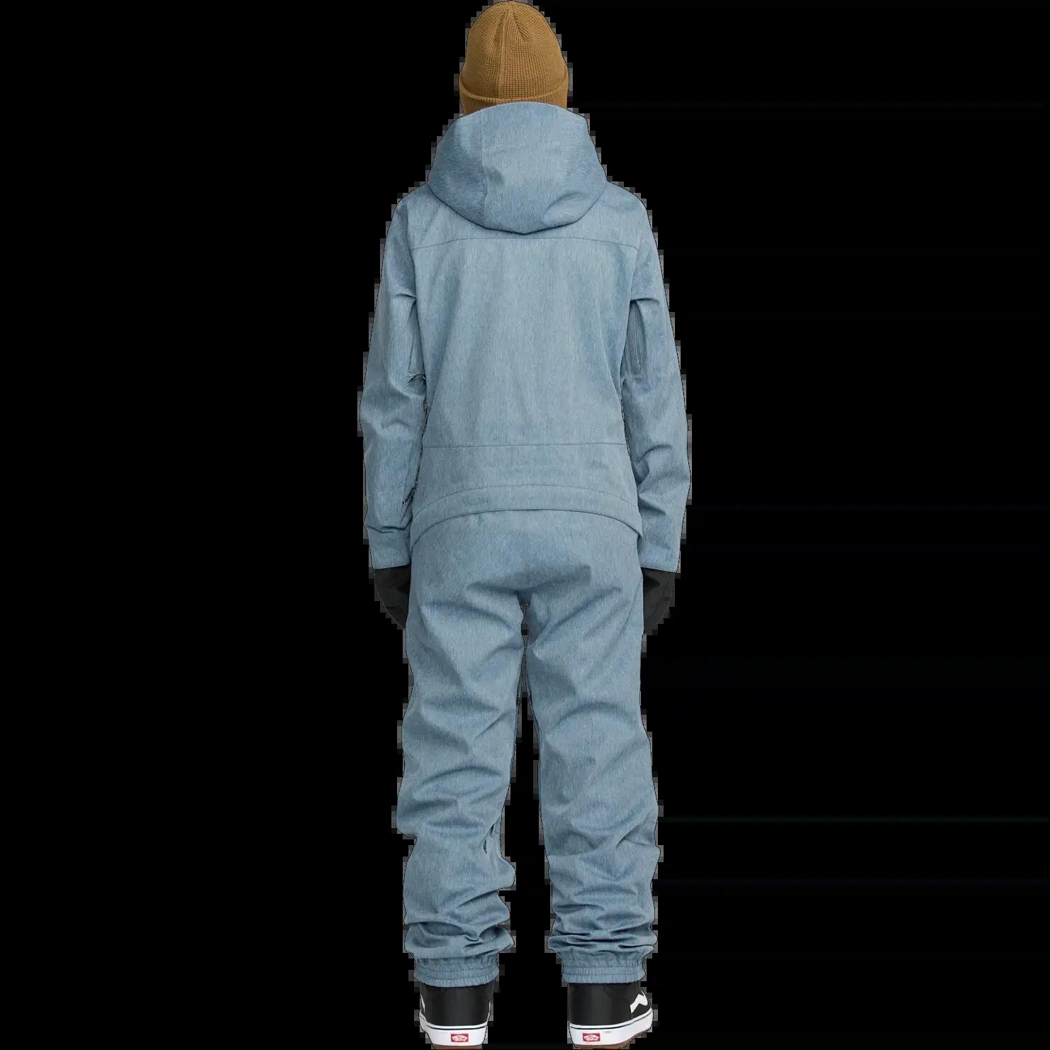 Calças de snowboard com capuz Volcom Shiloh Denim Azul 2/8