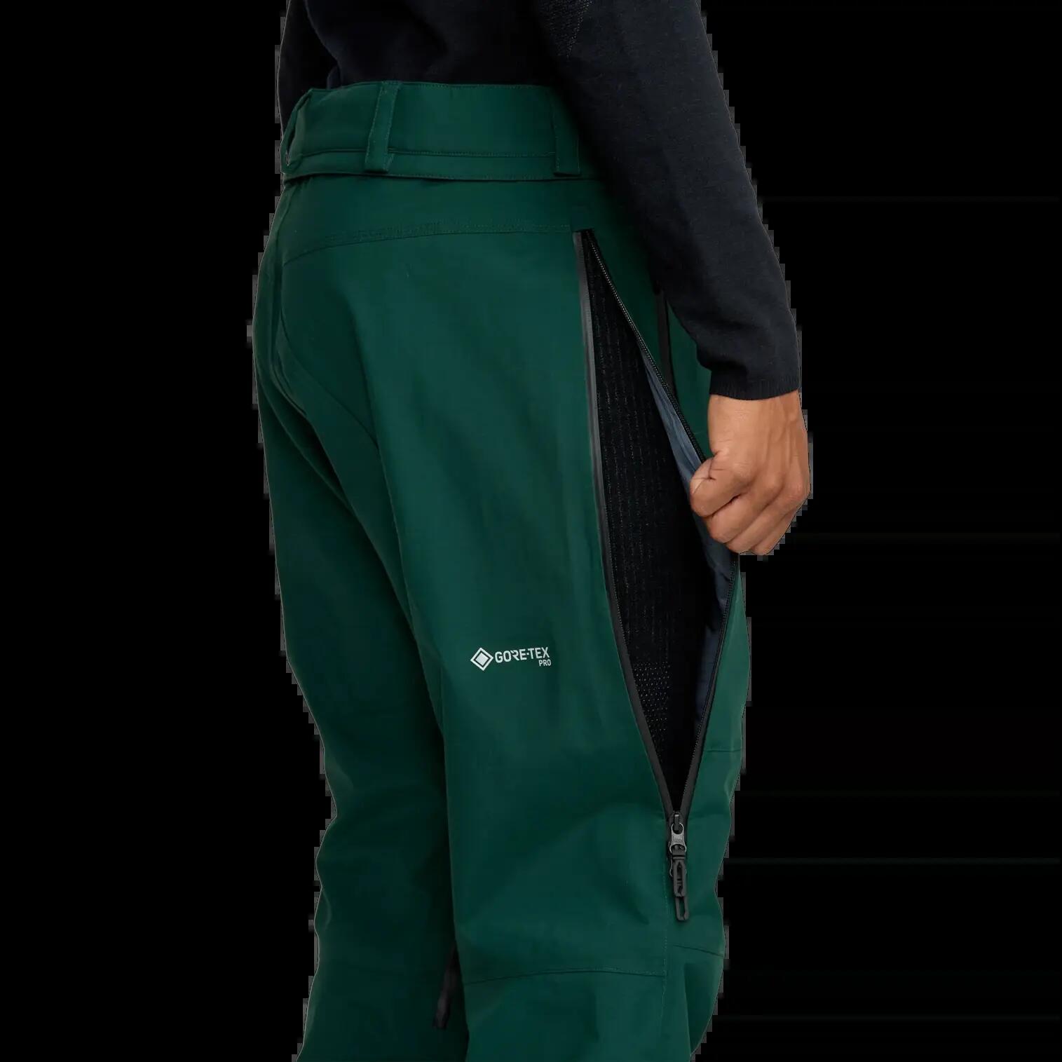 Calças de snowboard Volcom Guide Verde Preto 6/8