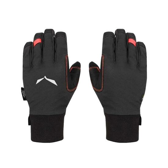 Gants Salewa Ortles DST Femme en cuir de chèvre Noir