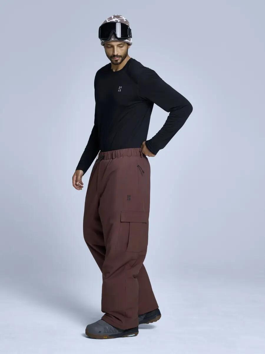 Pantalon de ski Unisexe - Jibba Park - Chocolat 6/7
