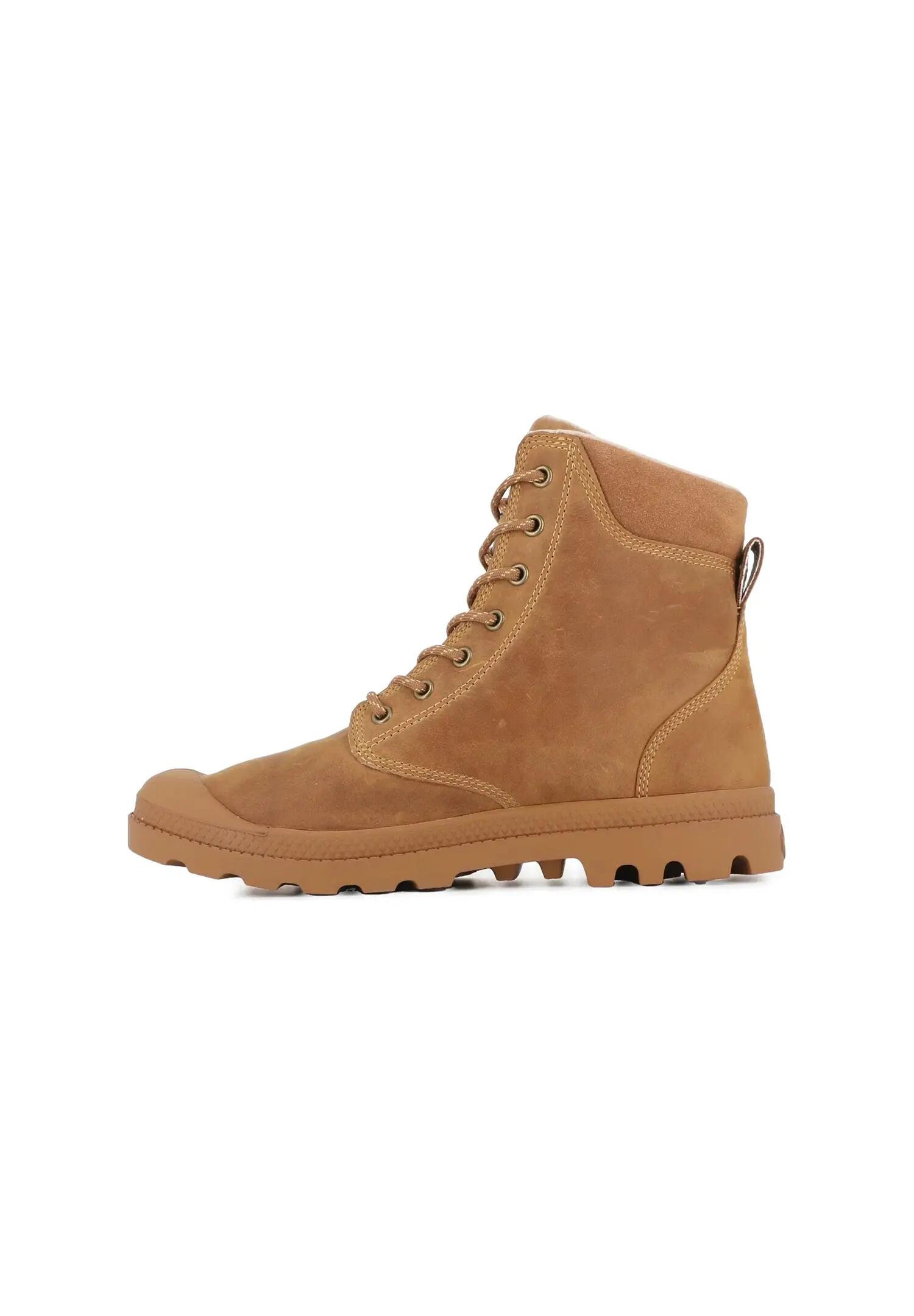 Men's - Palladium Pampa Sc Thins Wp+ - 79546-257-M - Brown 3/6