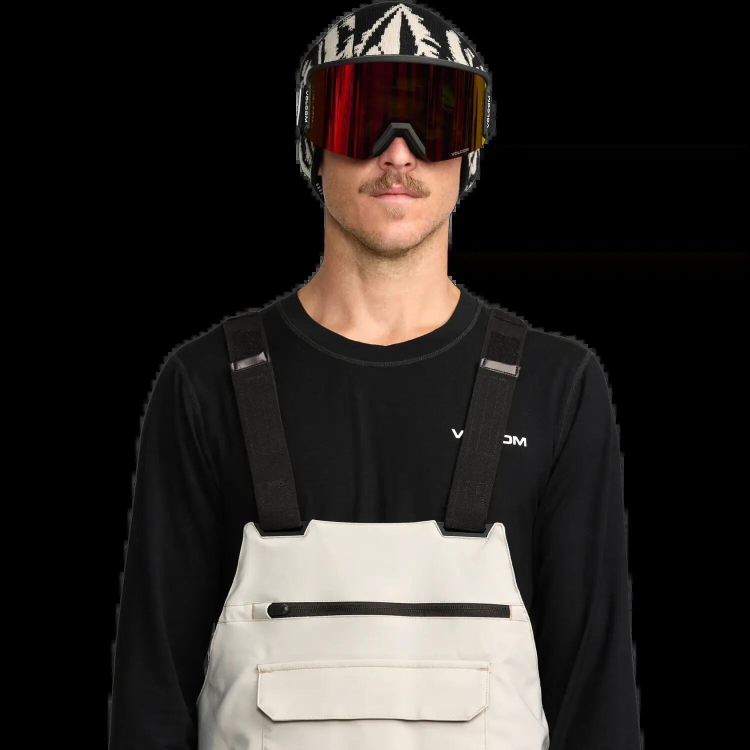 Calças de snowboard Volcom ROAN BIB Pedra 6/8