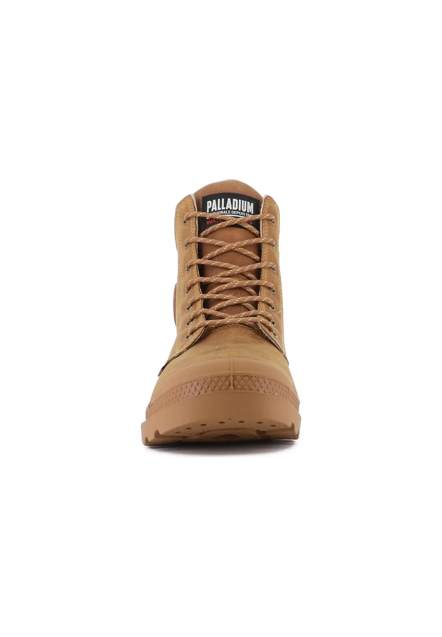 Men's - Palladium Pampa Sc Thins Wp+ - 79546-257-M - Brown 2/6