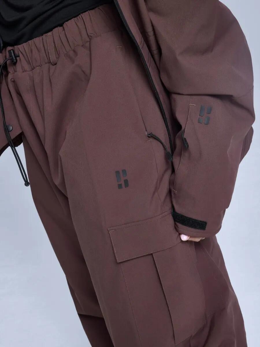 Pantalon de ski Unisexe - Jibba Park - Chocolat 4/7