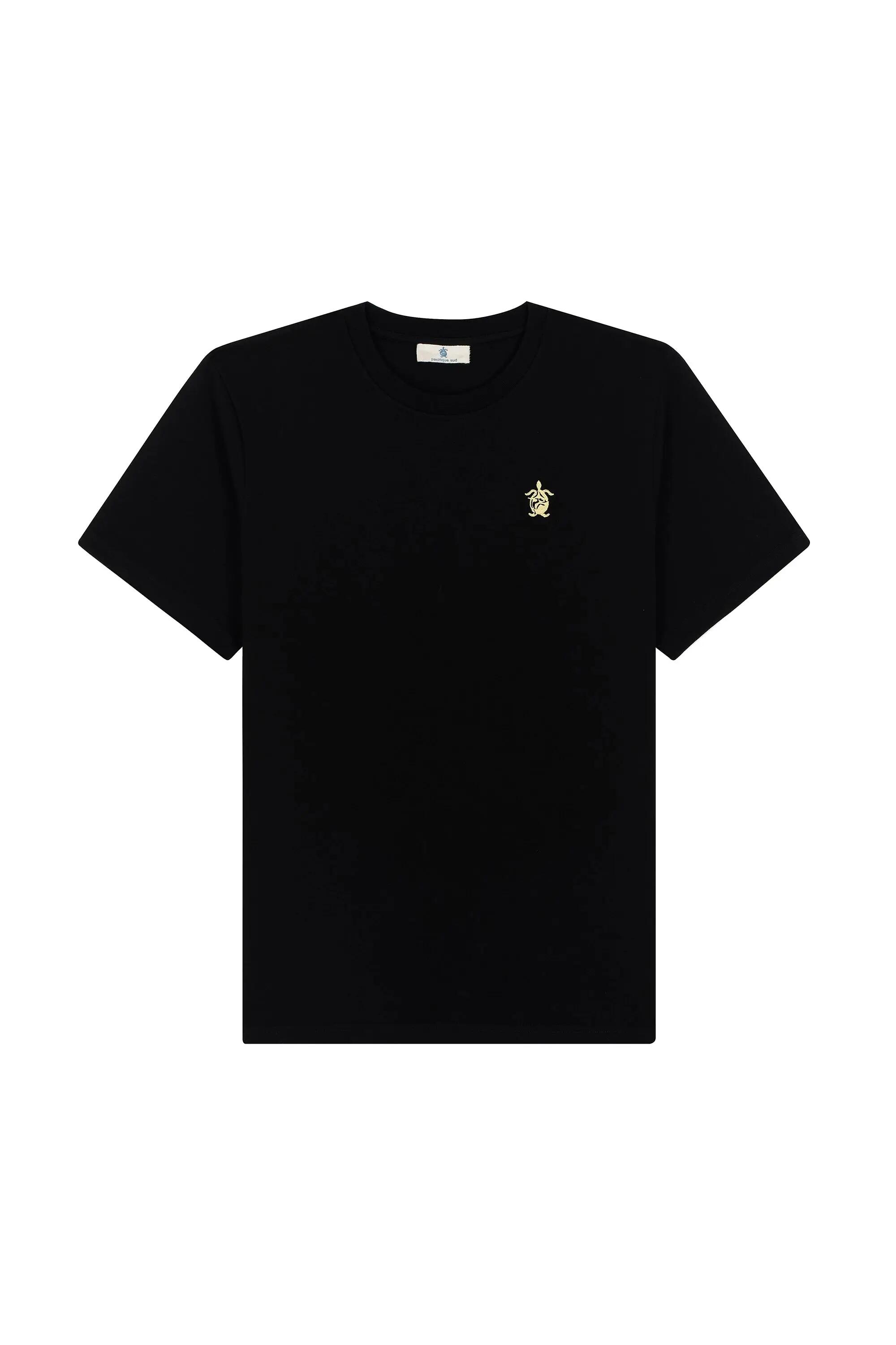 T-shirt - Surf - Unisexe - Coton, coupe regular - Pacifique Essential - Noir 2/8