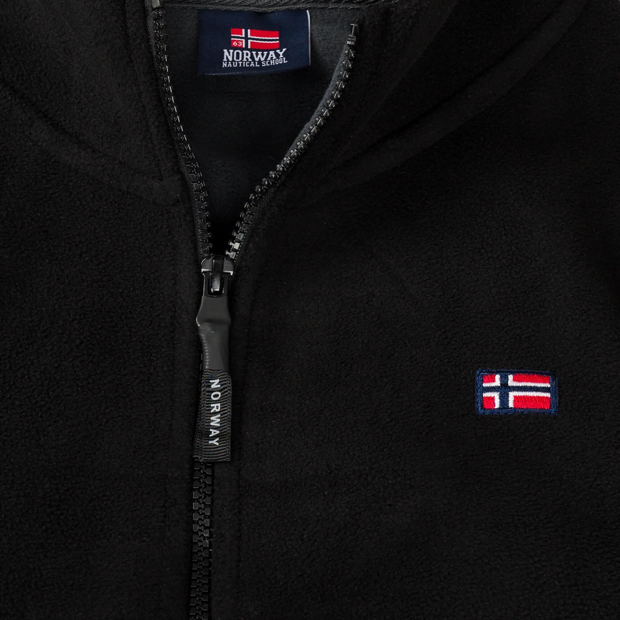 Pánská turistická fleecová mikina Norsko Sherpa na zip 5/7