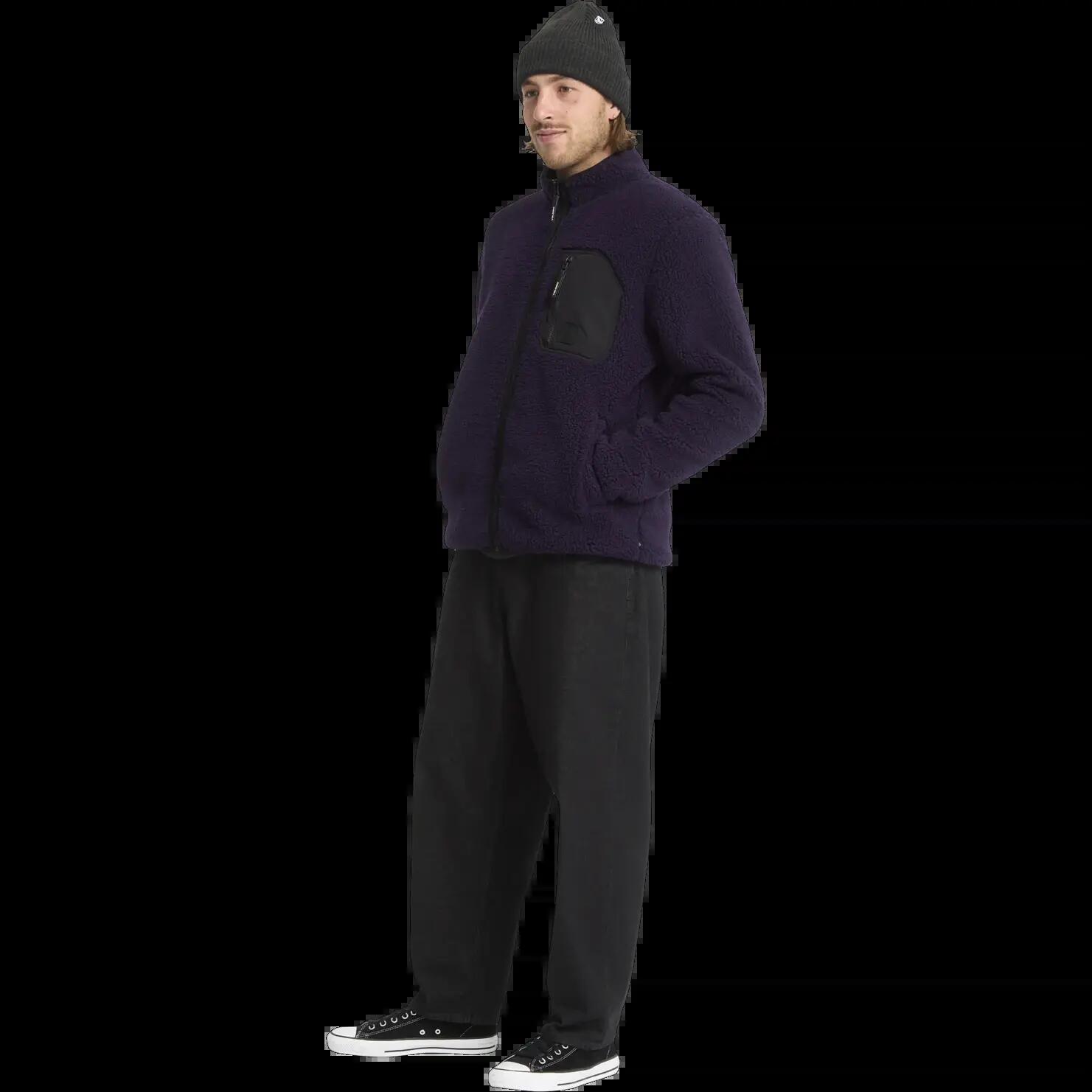 Chaqueta Volcom Muzzer Fuzzar Morado Oscuro 4/8