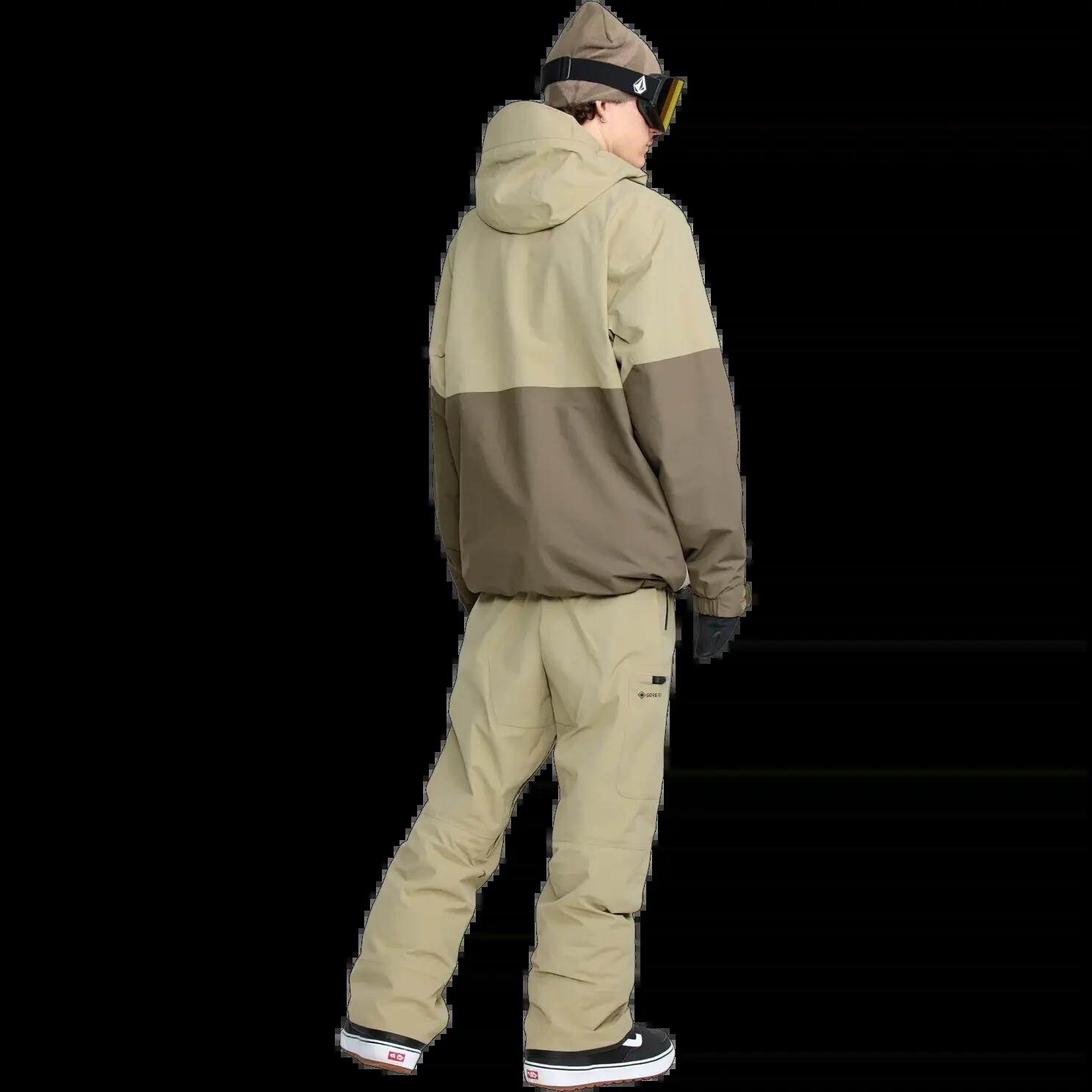 Casaco de snowboard com capuz Volcom L Ins GORE-TEX Verde Musgo 4/8