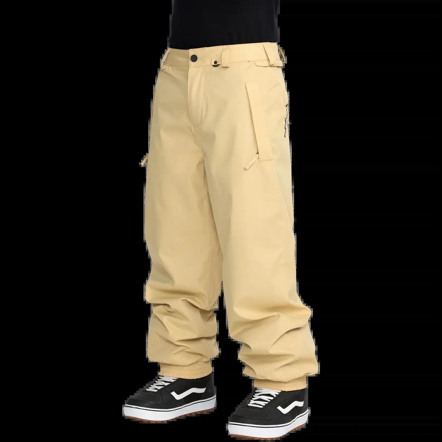 Calças de snowboard Volcom Arthur Verde Samambaia 3/8