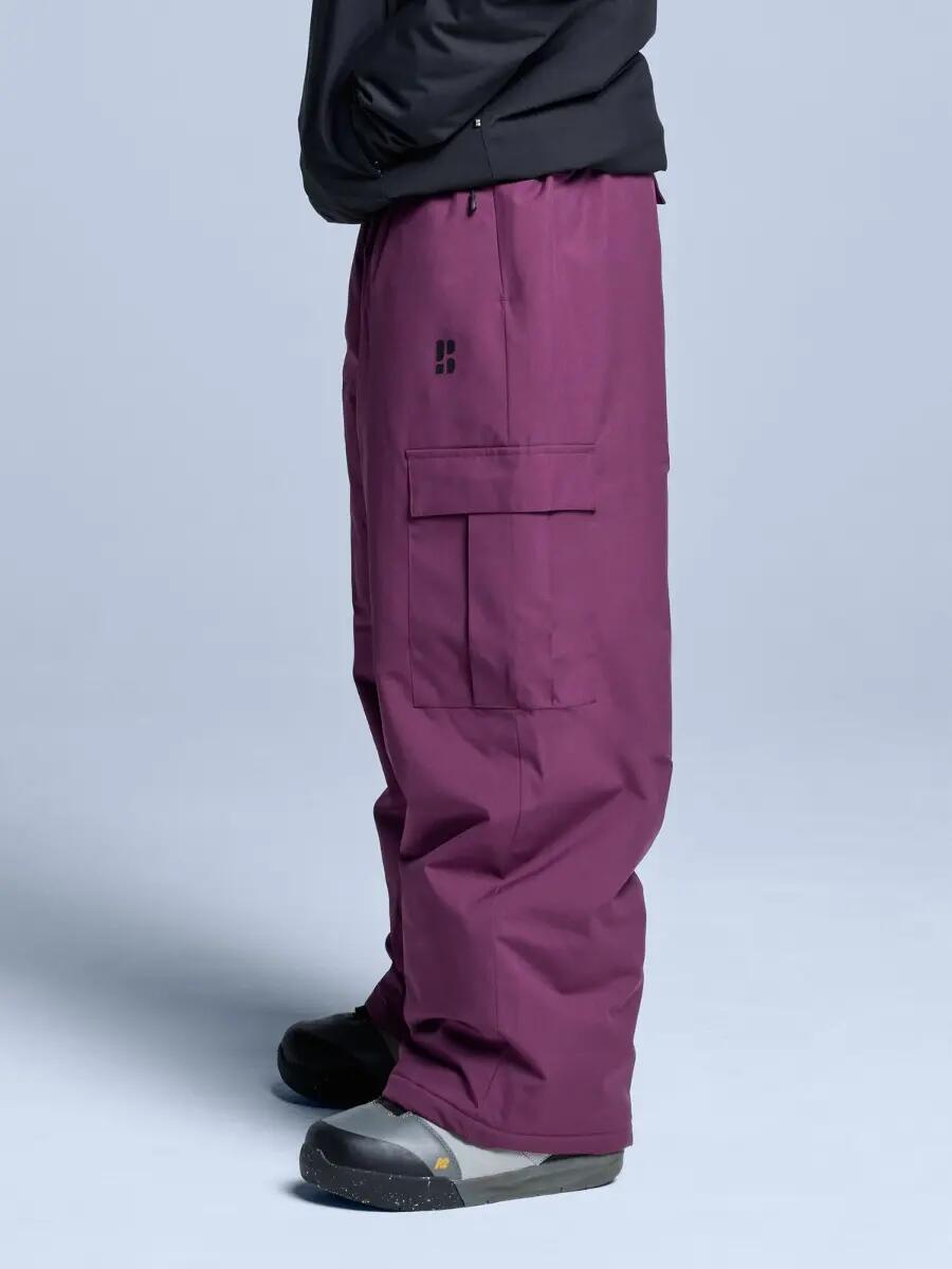 Pantalón de esquí Unisex - Jibba Park - Burdeos 2/7
