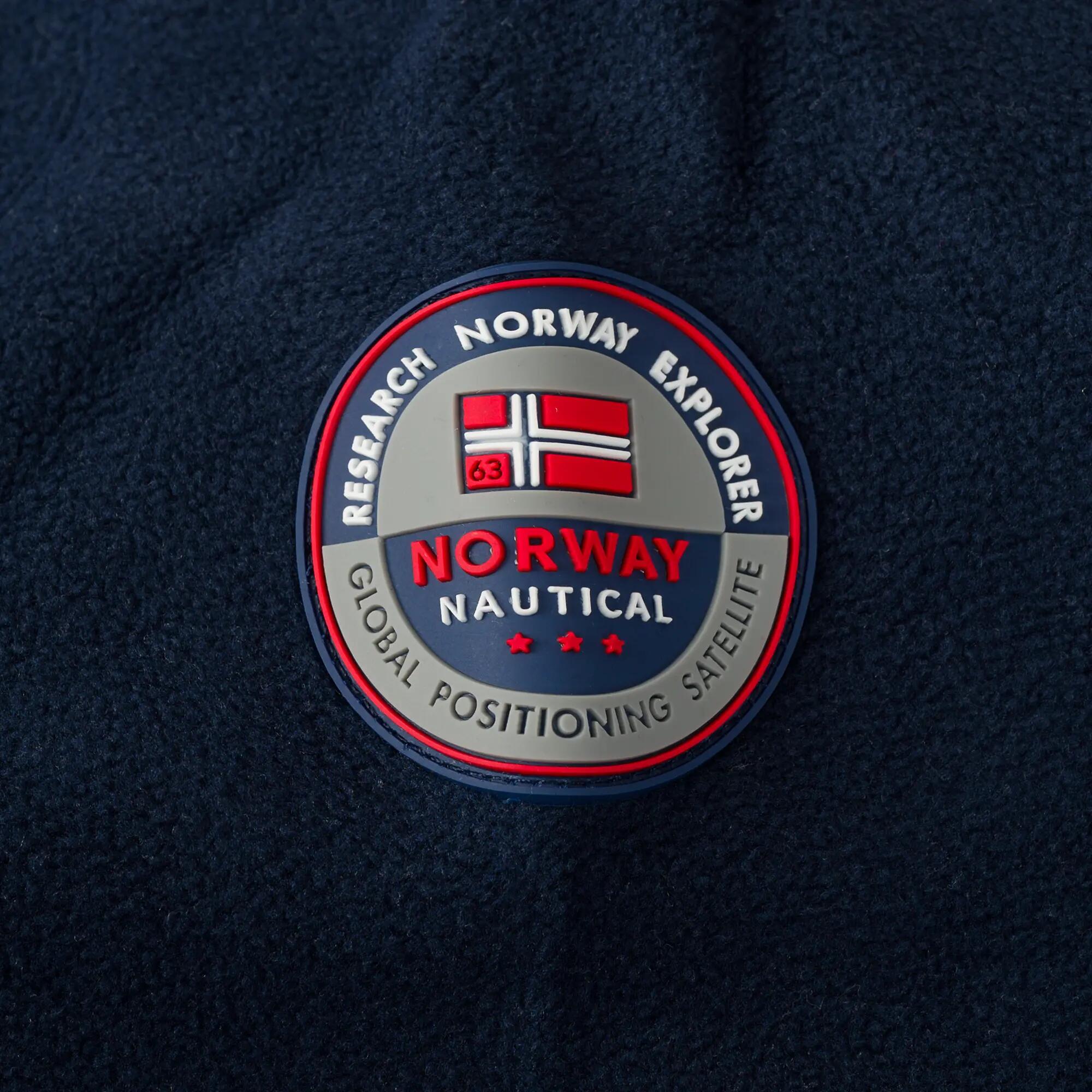 Pánská turistická fleecová mikina Norsko Sherpa na zip 7/7