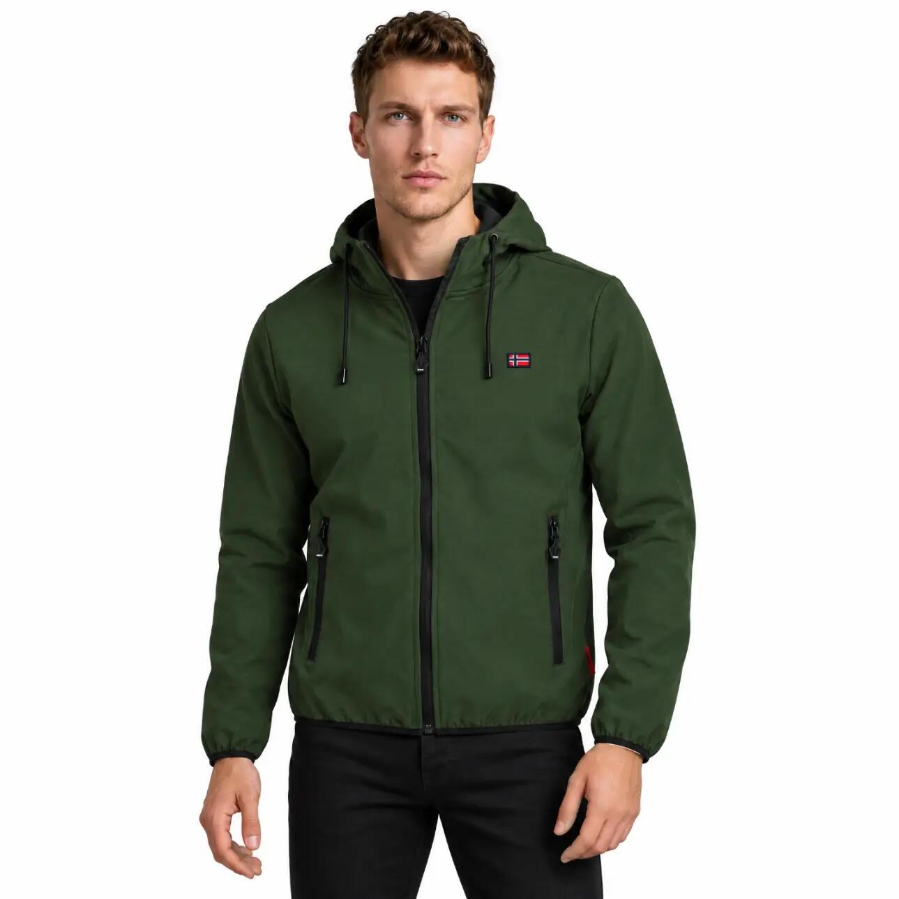 Jachetă de drumeție softshell impermeabilă pentru bărbați, Norvegia