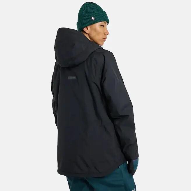 Casaco de snowboard com capuz Burton Pillowline Preto Verdadeiro 3/4