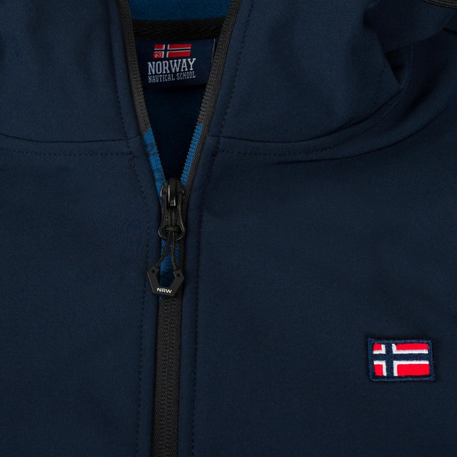 Pánská nepromokavá softshellová turistická bunda Norway 5/7