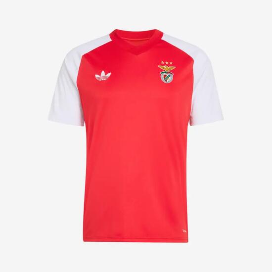 Maglia - calcio - unisex - riscaldamento Climacool - Benfica - rosso-bianco