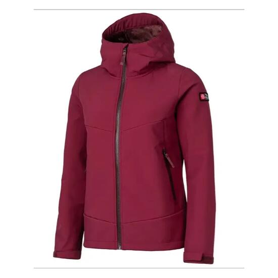 Chaqueta outdoor - Mujer - Hardshell - Ternua Benton - Granate