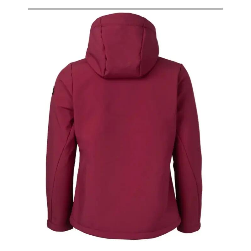 Chaqueta outdoor - Mujer - Hardshell - Ternua Benton - Granate 2/2