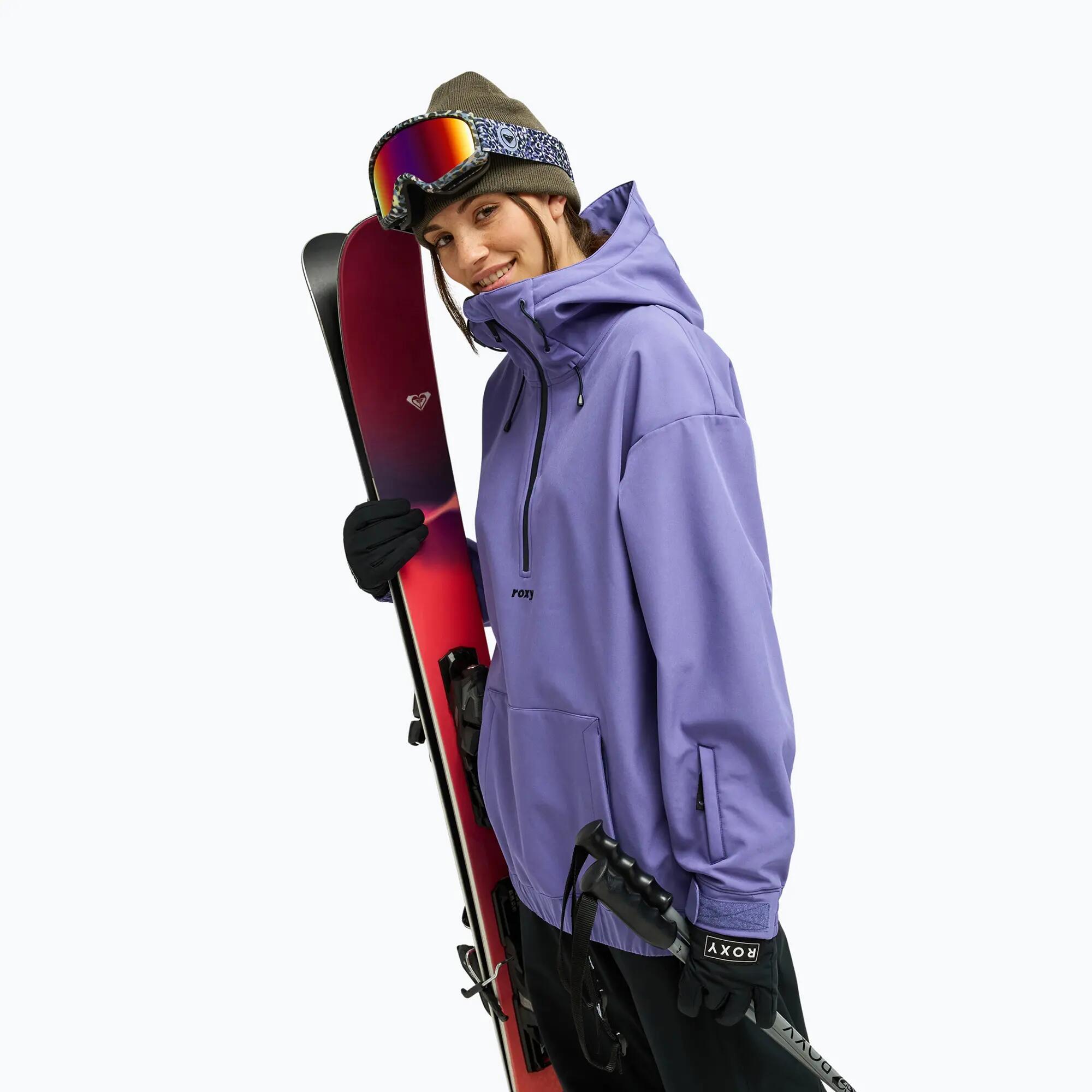 Kurtka snowboardowa damska ROXY Frostbliss Softshell Overhead 4/7