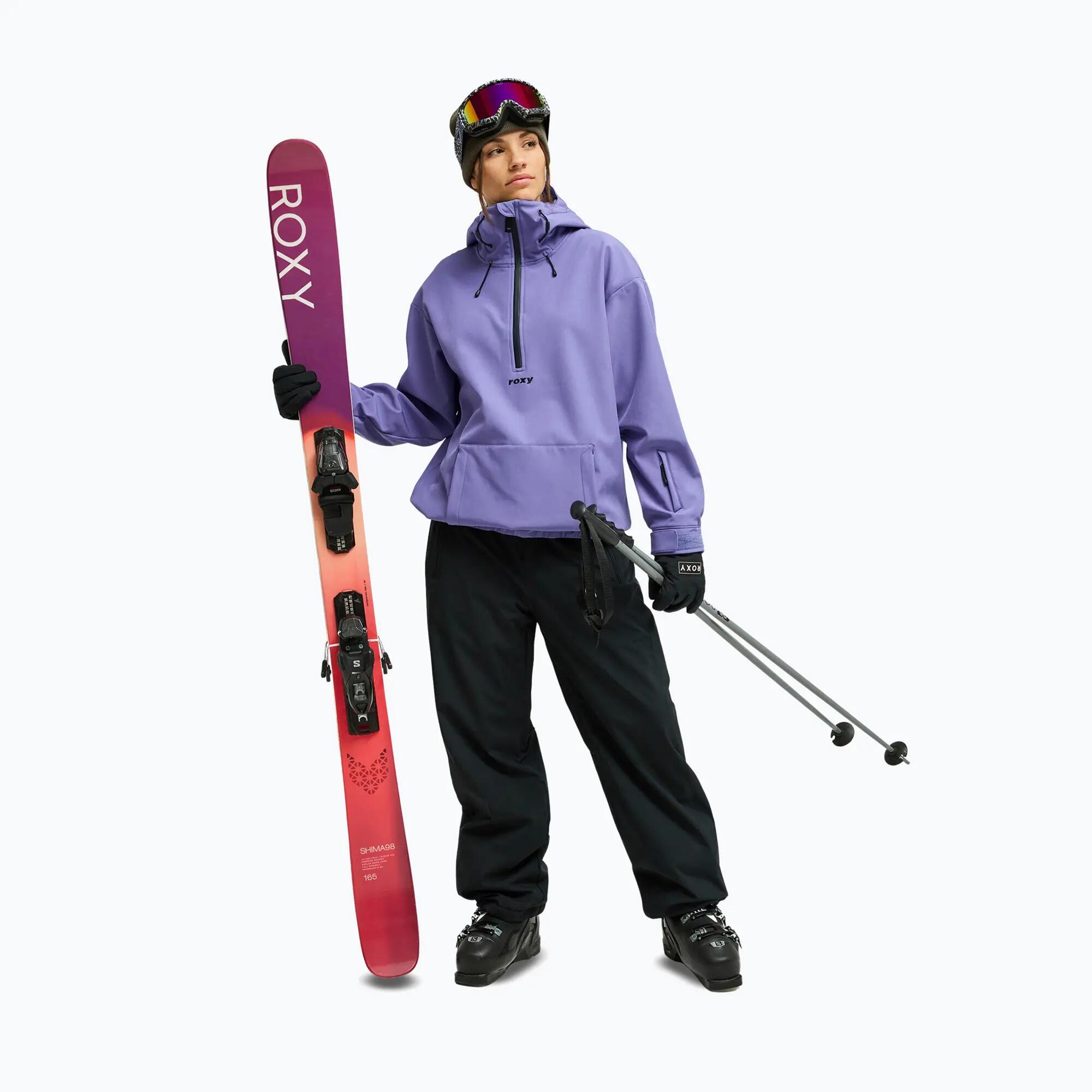 Kurtka snowboardowa damska ROXY Frostbliss Softshell Overhead 2/7