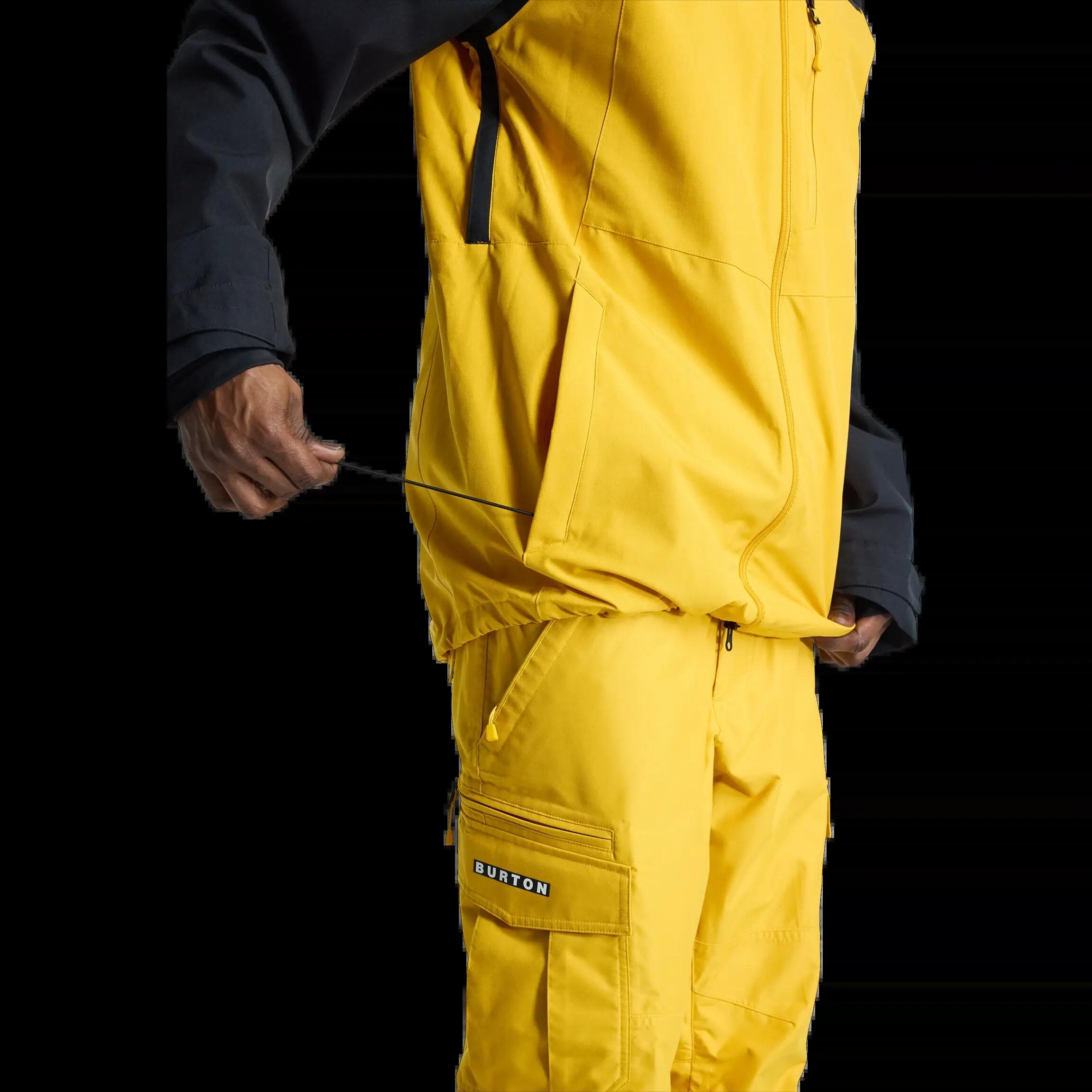 Casaco de snowboard Burton Lodgepole Preto Dourado 7/8