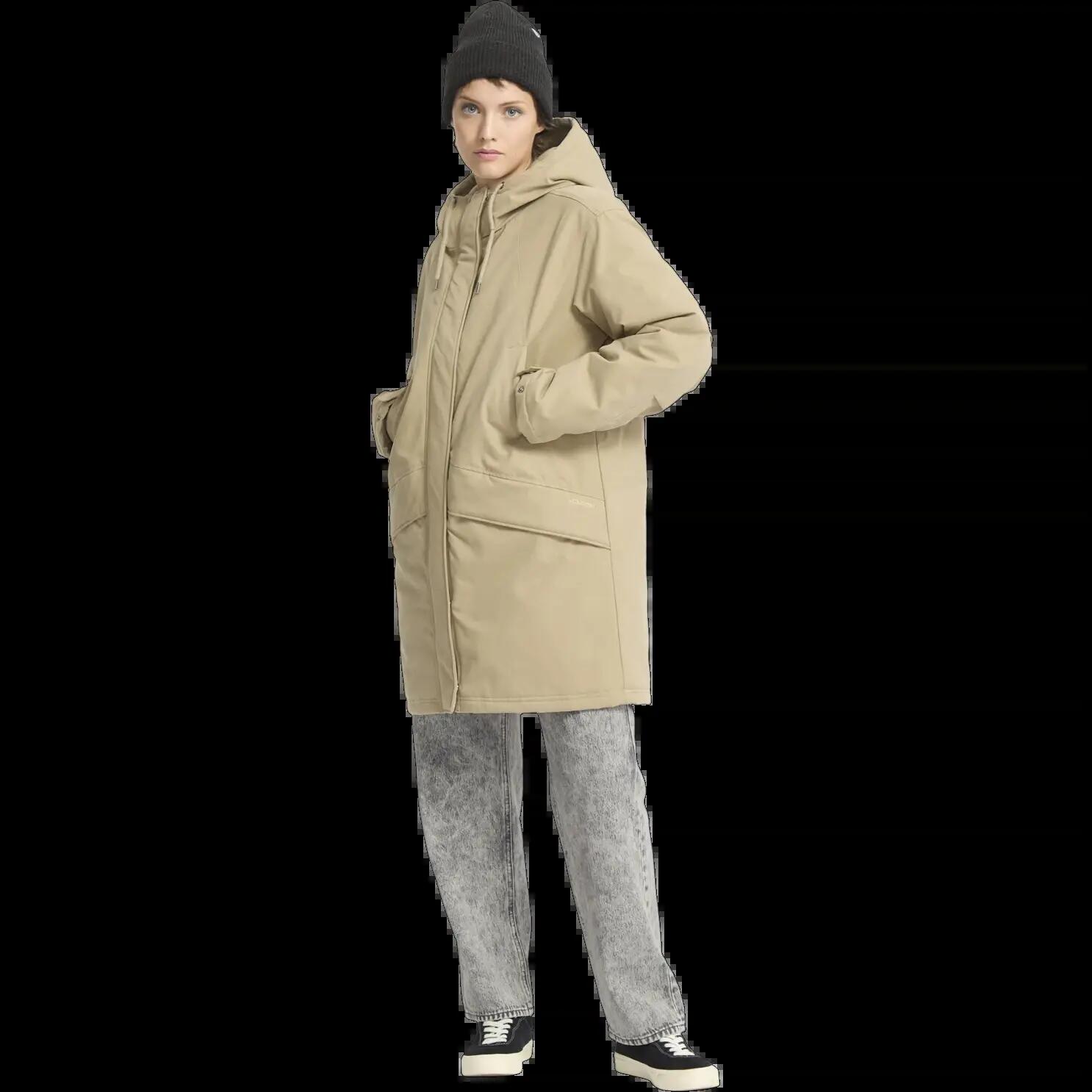Veste Volcom Somestone Marron Kaki 6/8