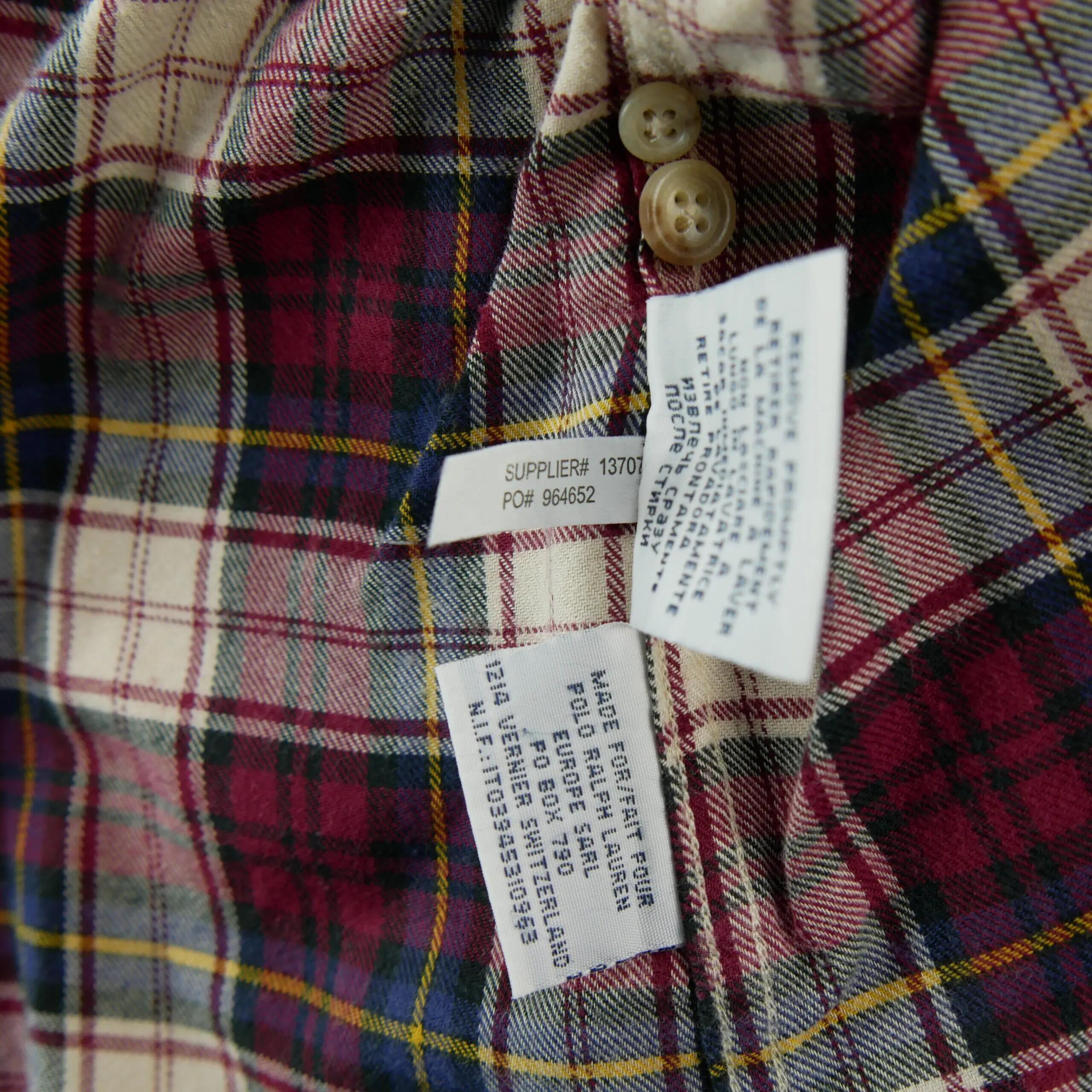 Second hand - Camicia classica uomo a quadri - Stato eccellente 8/8