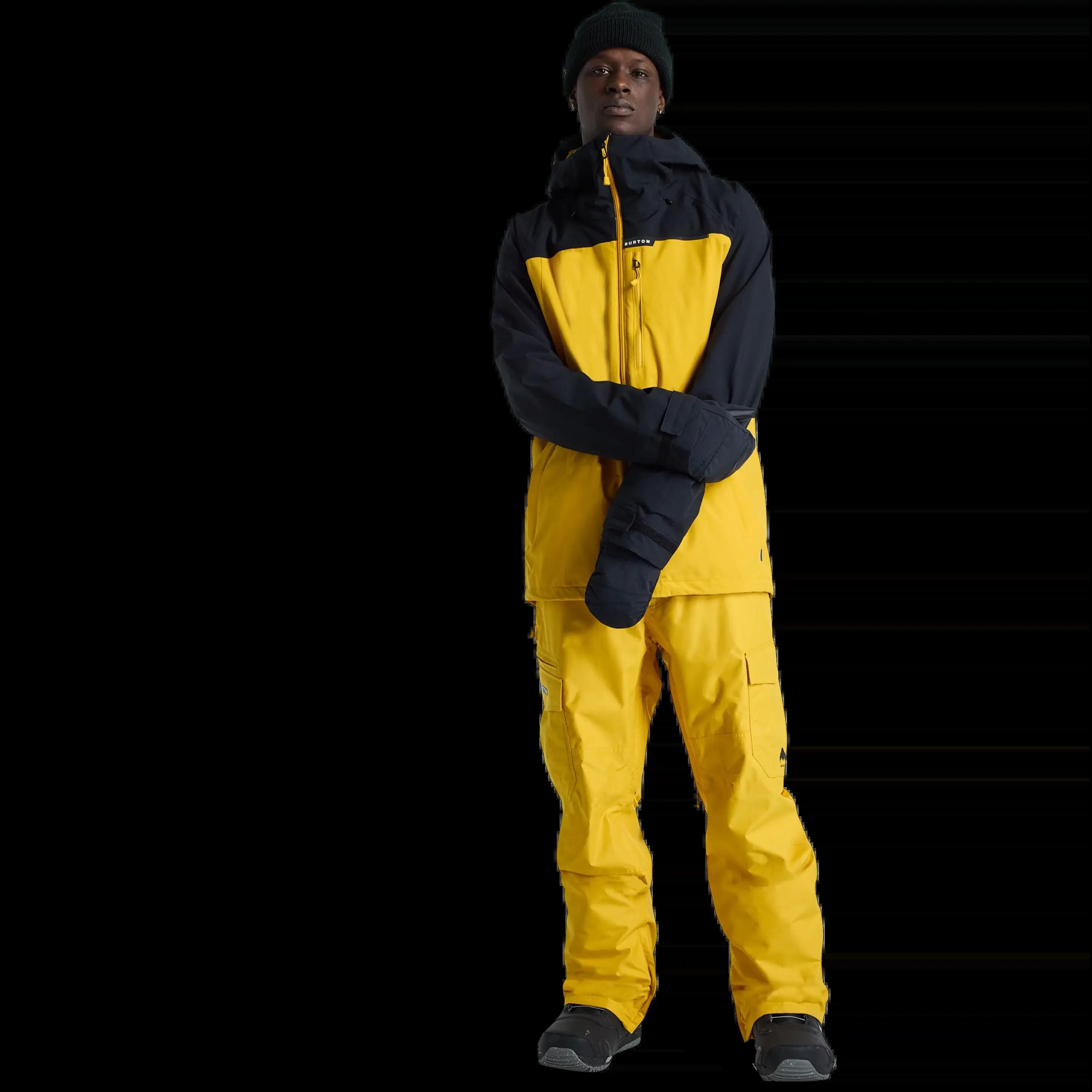 Casaco de snowboard Burton Lodgepole Preto Dourado 3/8