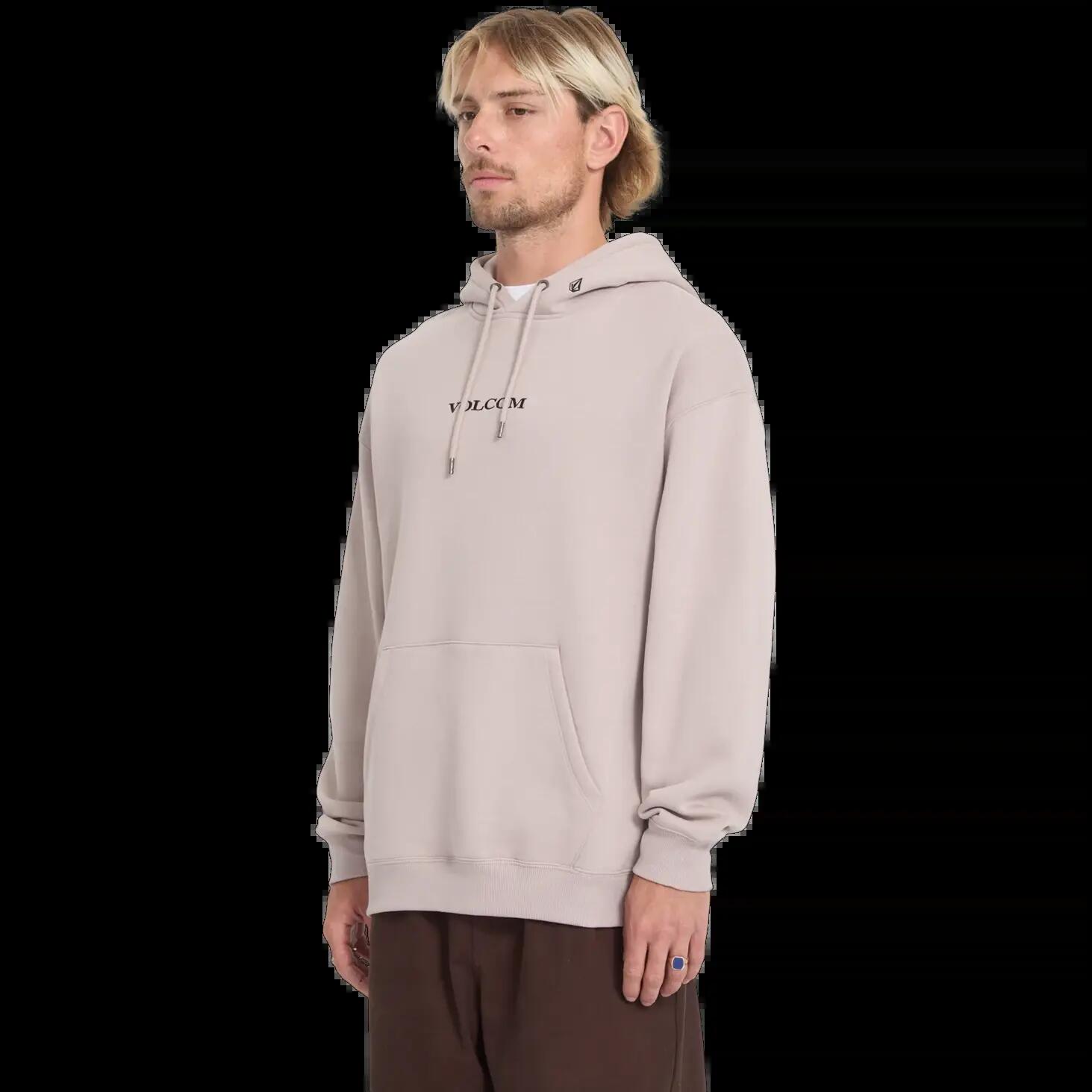 Sweat à capuche Volcom VOLCOM STONE PO Marron écorce 3/5