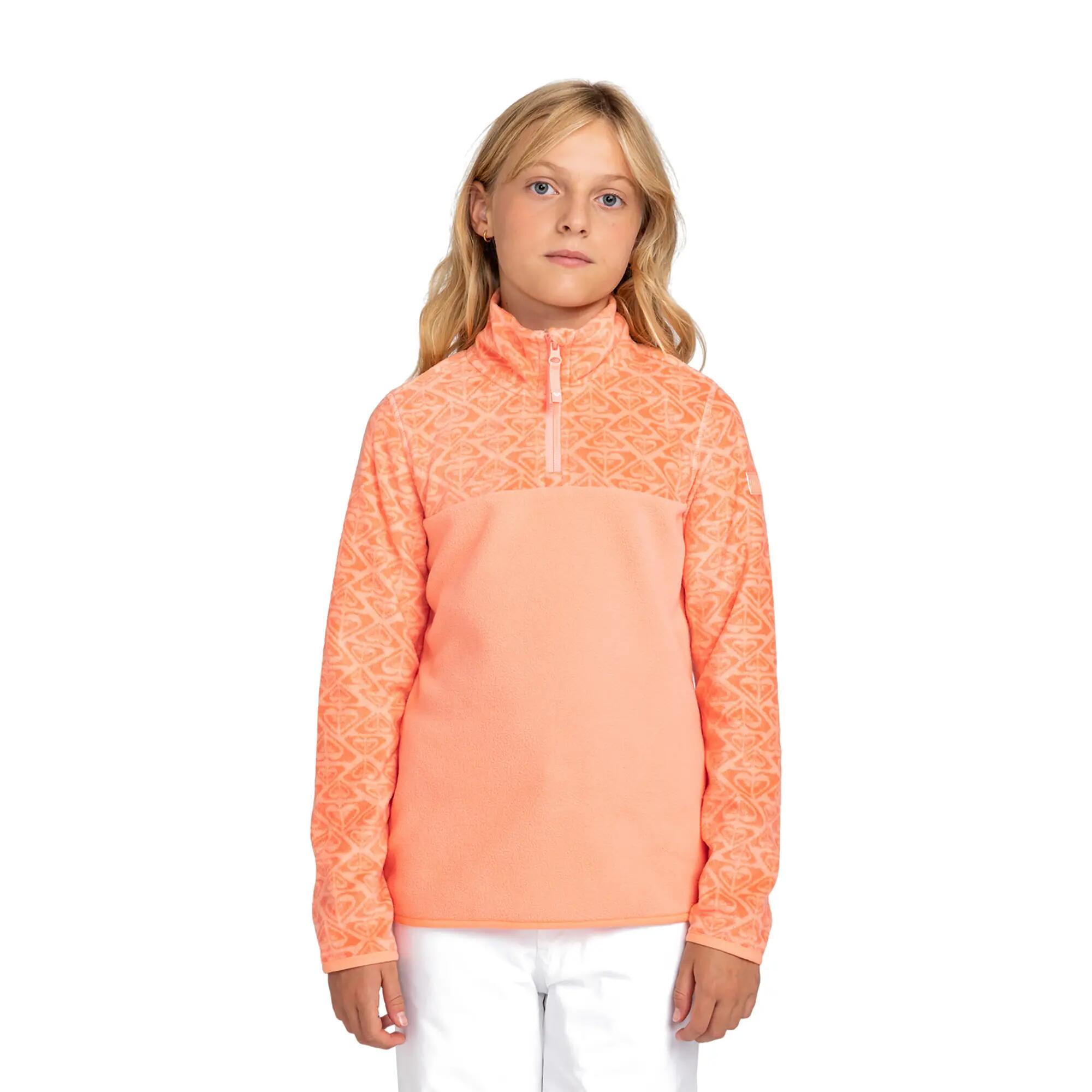 Bluza dziecięca ROXY Whitecamp Half Zip Girl 4/4