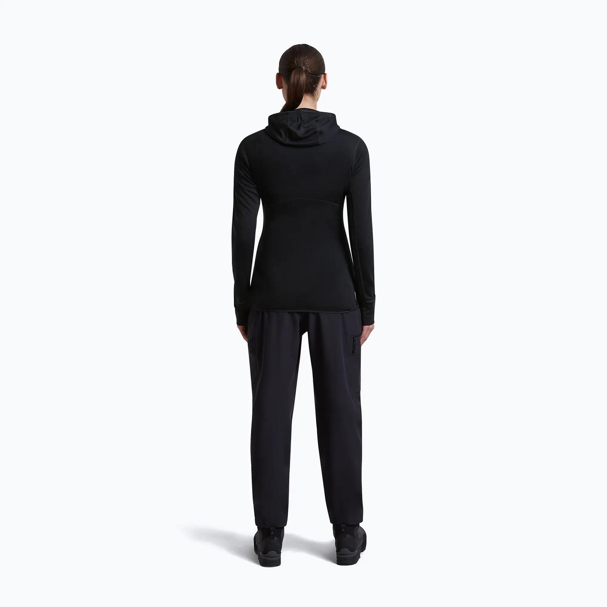 Icebreaker Damen Merino 200 Realfleece Descender Half Zip Trekking-Sweatshirt 5/7