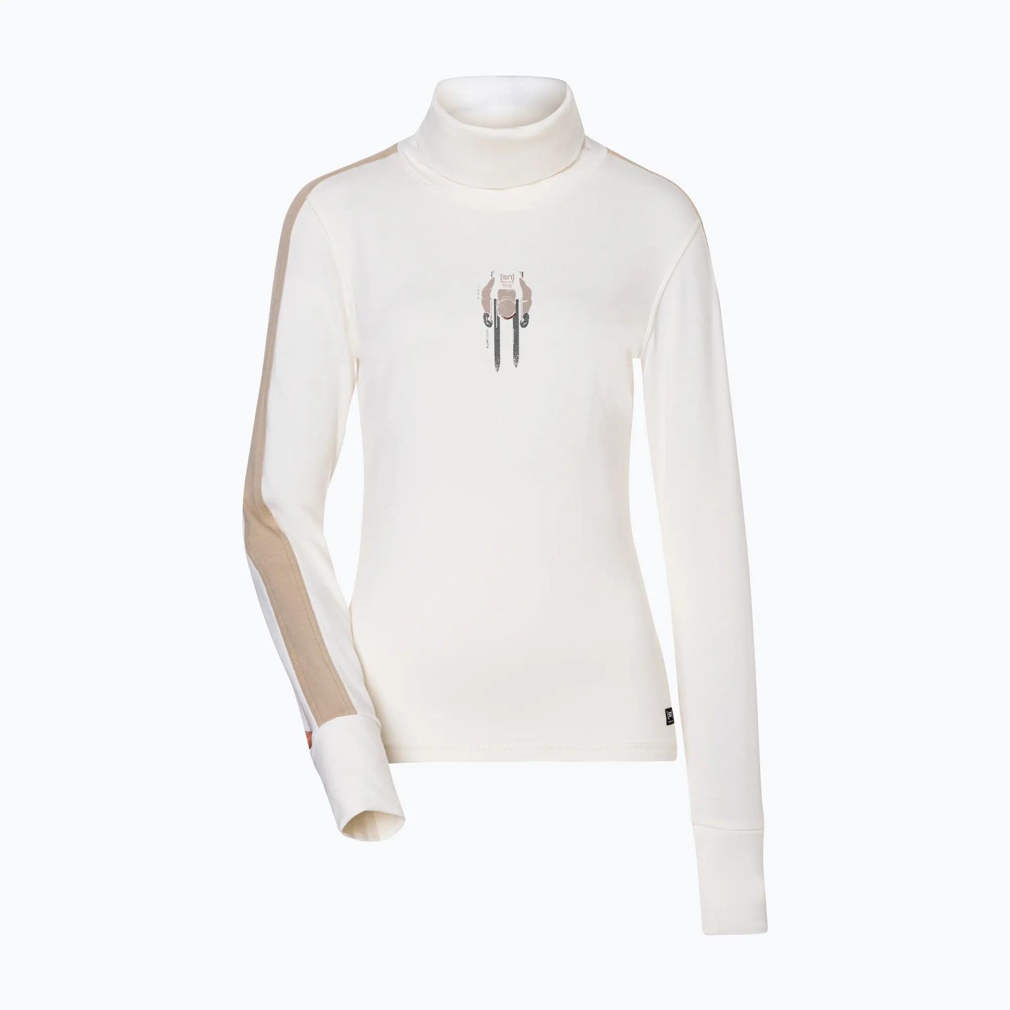 Super. Women's Racing Team Roll Neck Jumper fresh white / w. pepper / 5/7