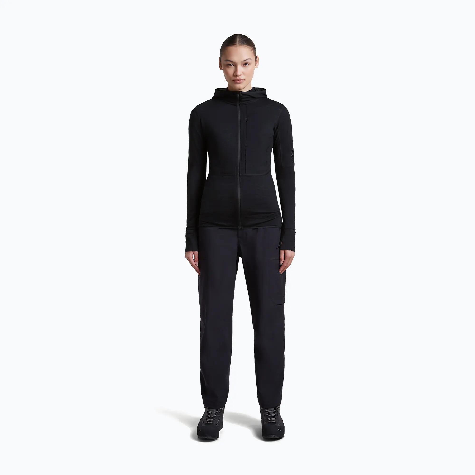 Icebreaker Damen Merino 200 Realfleece Descender Half Zip Trekking-Sweatshirt 4/7