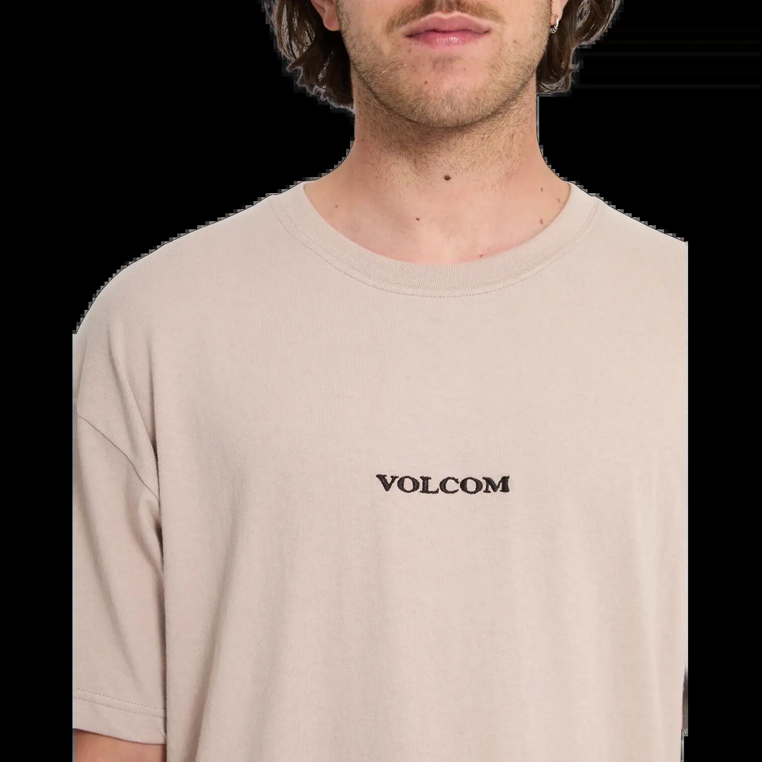 T-shirt Volcom Stone Marron Écorce 4/5