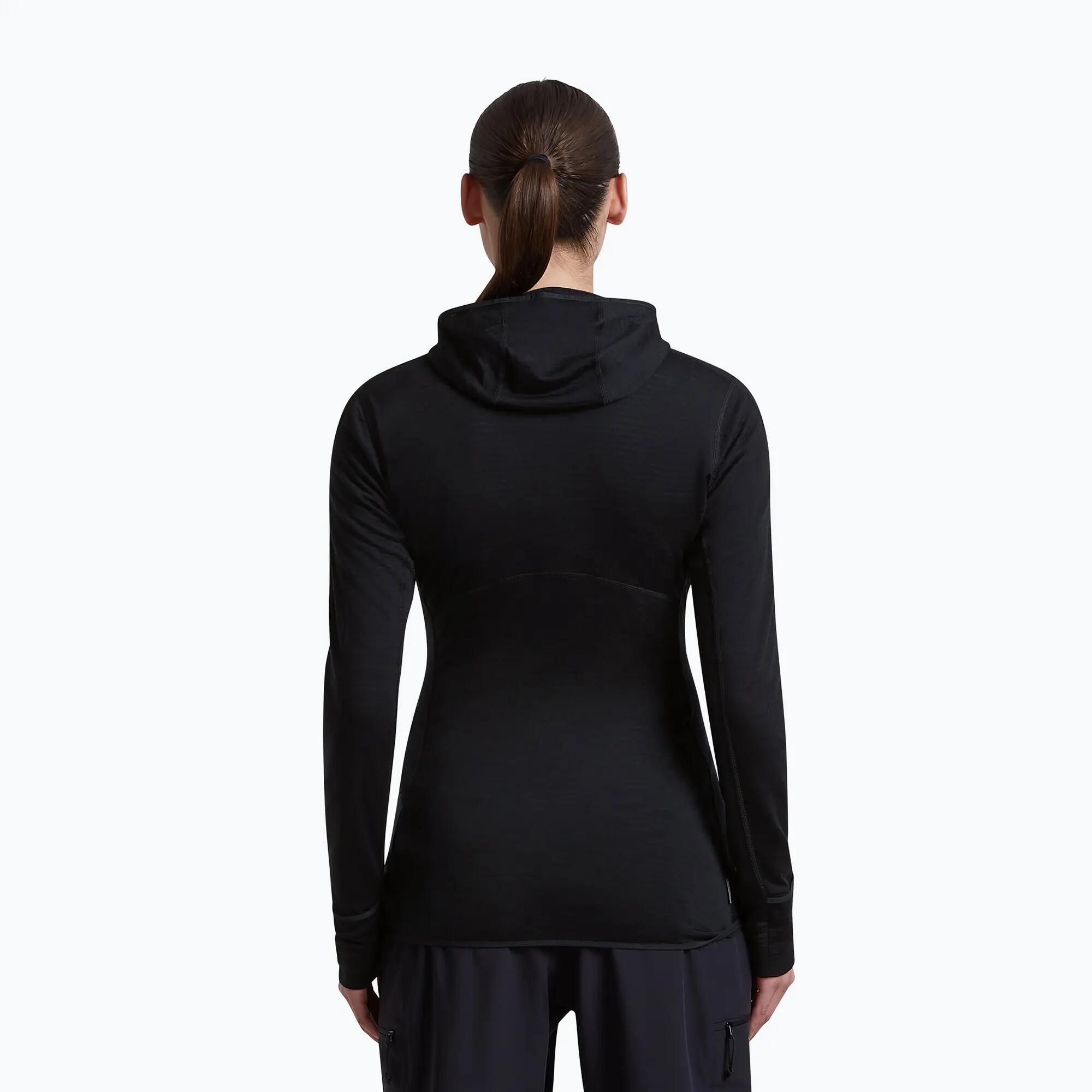Icebreaker Damen Merino 200 Realfleece Descender Half Zip Trekking-Sweatshirt 3/7
