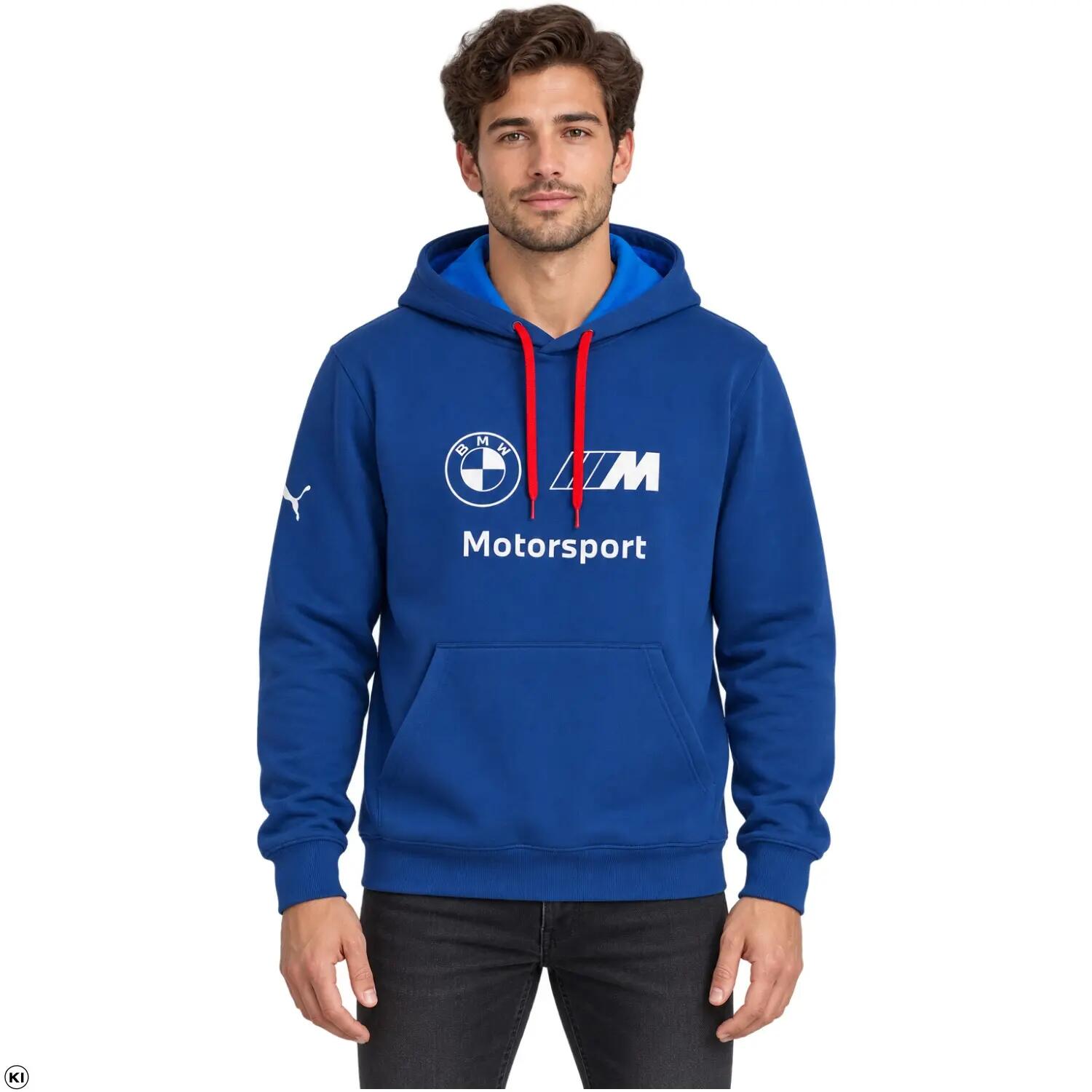 Puma BMW MMS ESS+ Fleece Hoodie Pullover Herren 3/3