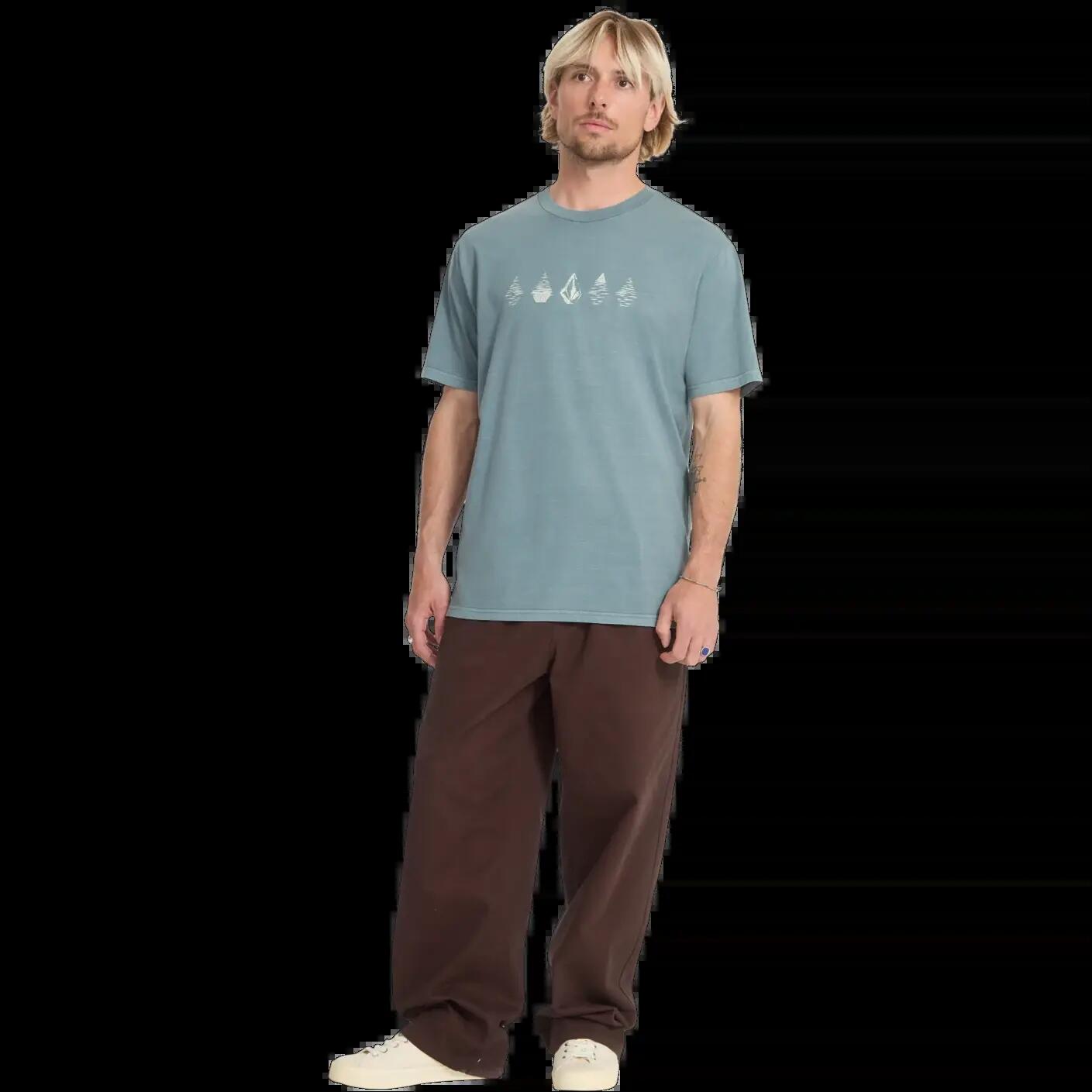 Camiseta Volcom LUNAR PHASES Grises 5/5