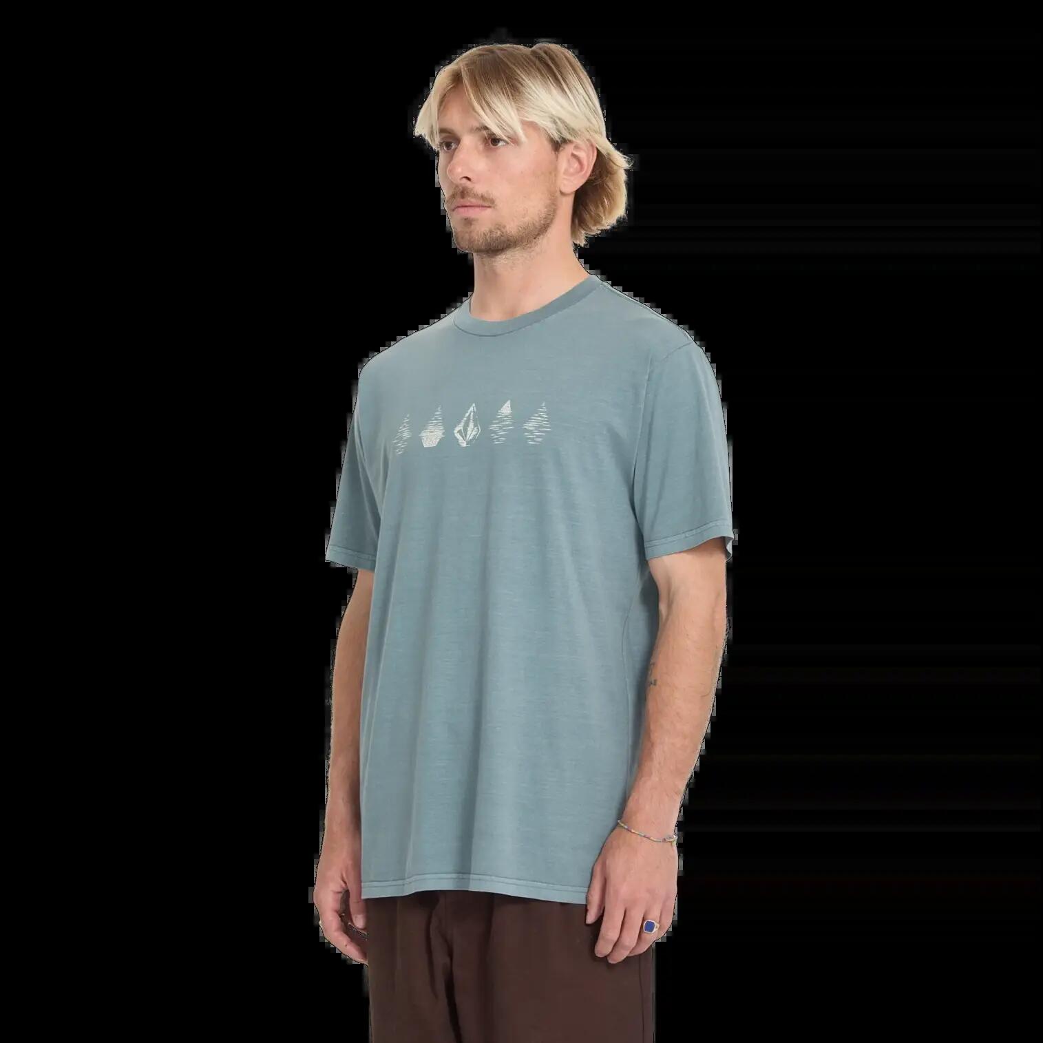 Camiseta Volcom LUNAR PHASES Grises 3/5