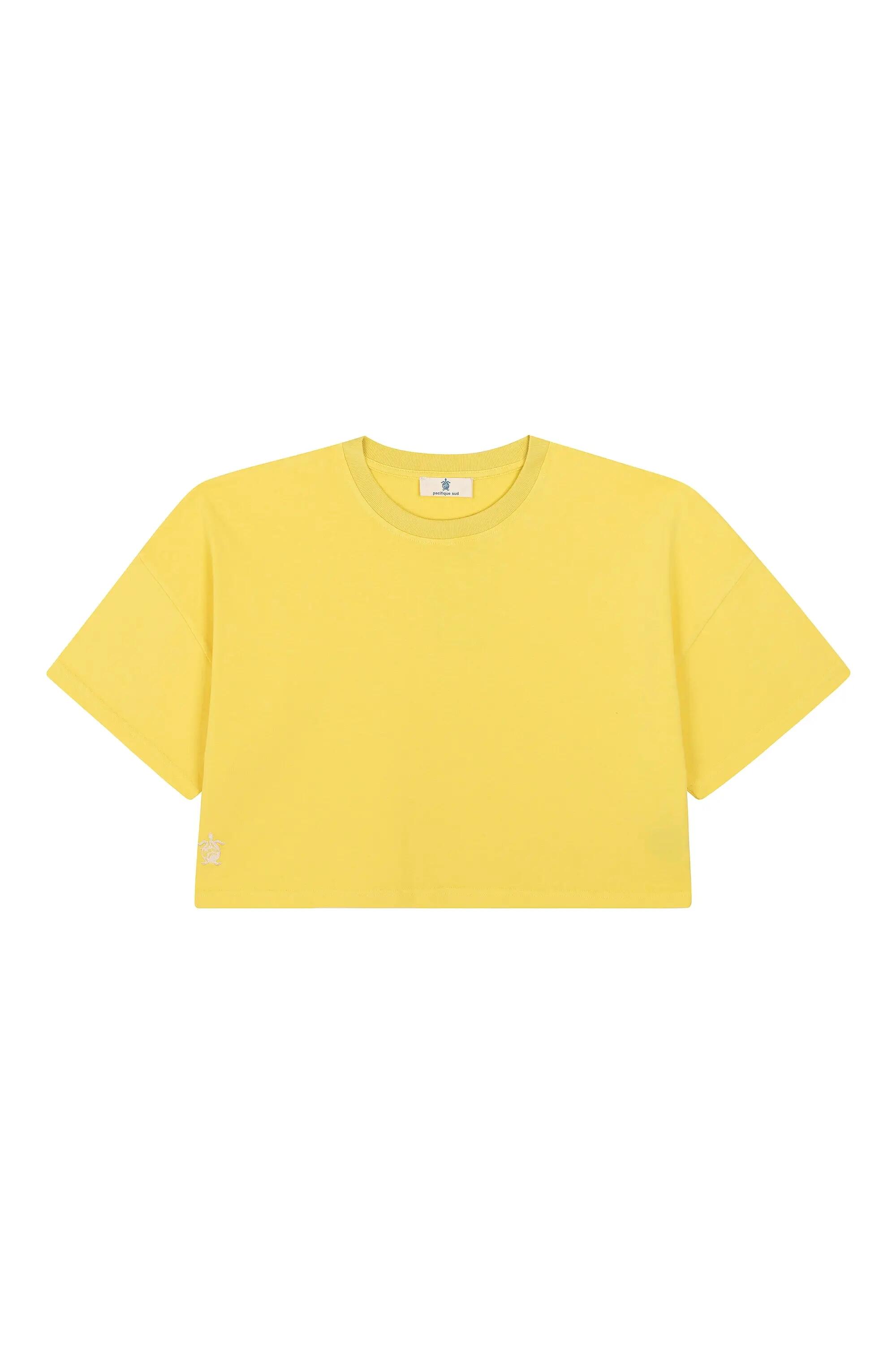 PACIFIQUE SUD Bloom Women's Cotton Crop Top 2/14