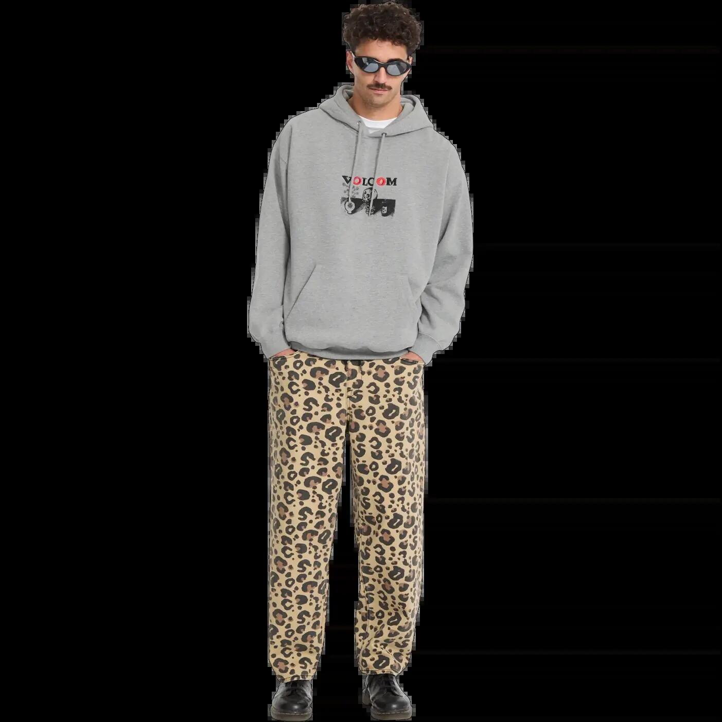 Sudadera con capucha Volcom FA SETH CONBOY PO Gris Jaspeado 7/8