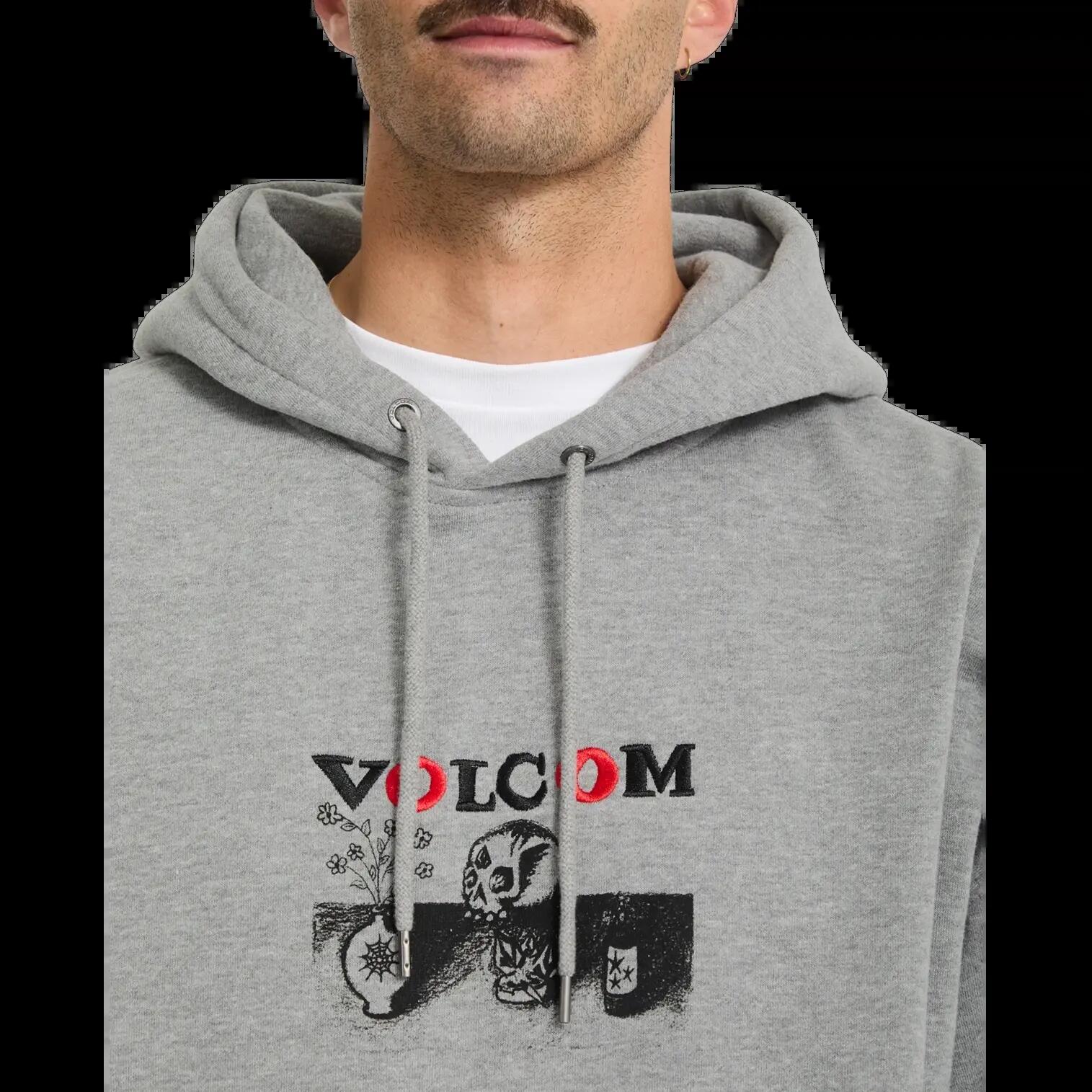 Sudadera con capucha Volcom FA SETH CONBOY PO Gris Jaspeado 4/8