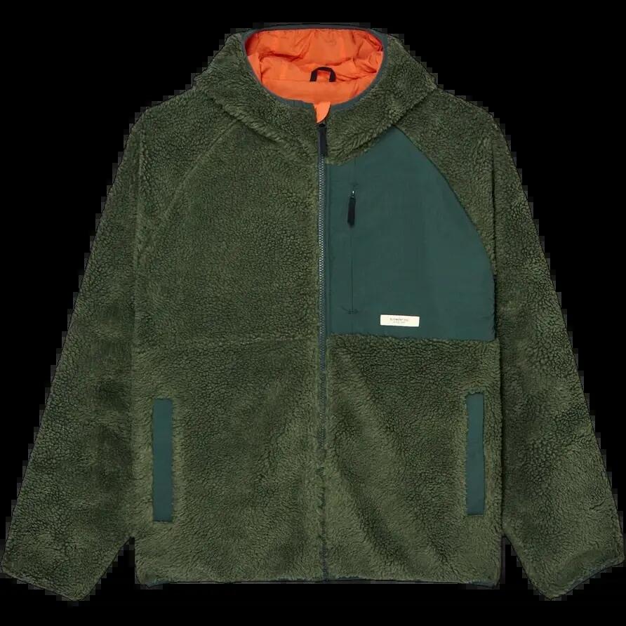 Sudadera con capucha Element Wolfe Verde 3/8