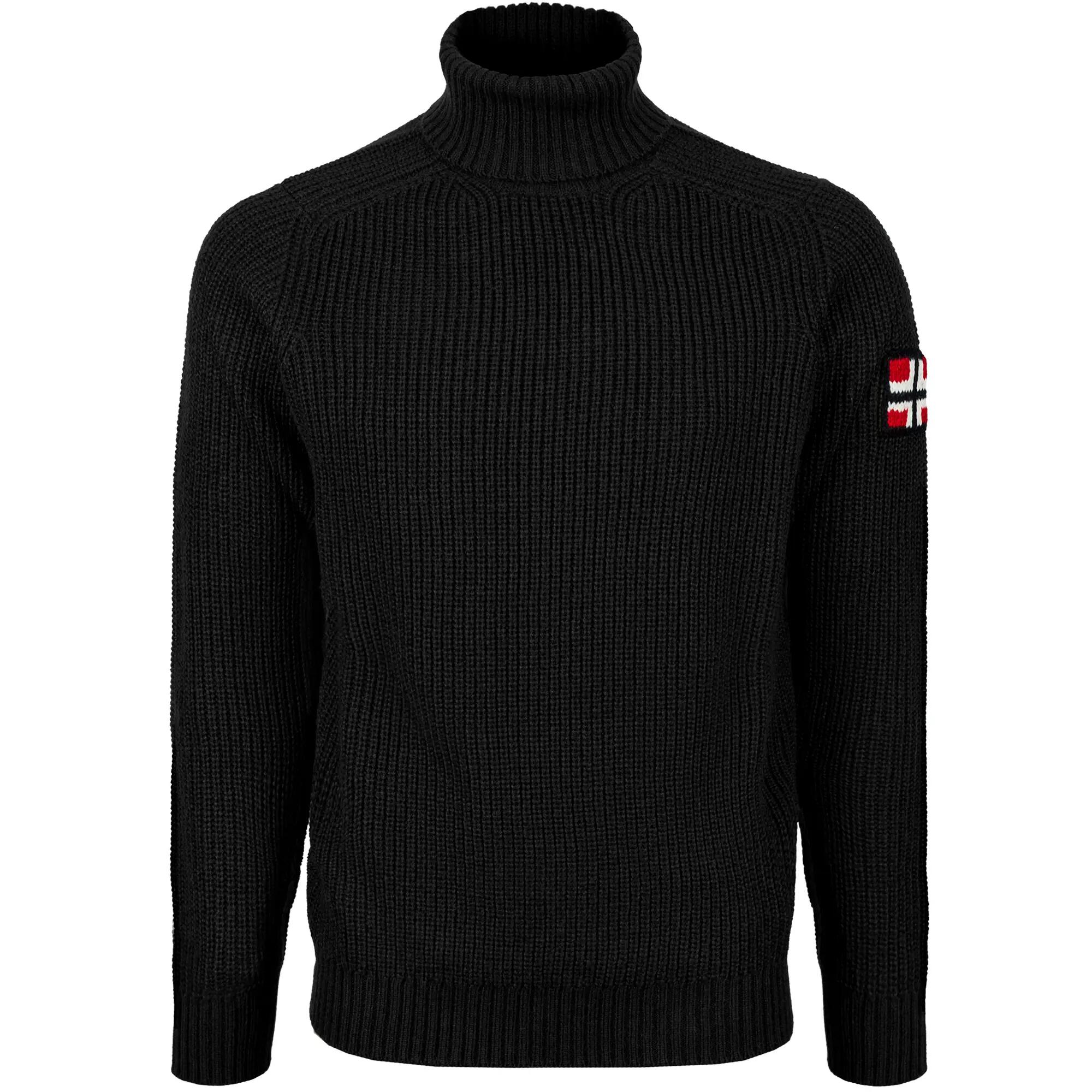 Pánský turistický svetr z Norska s vlnou 3/7