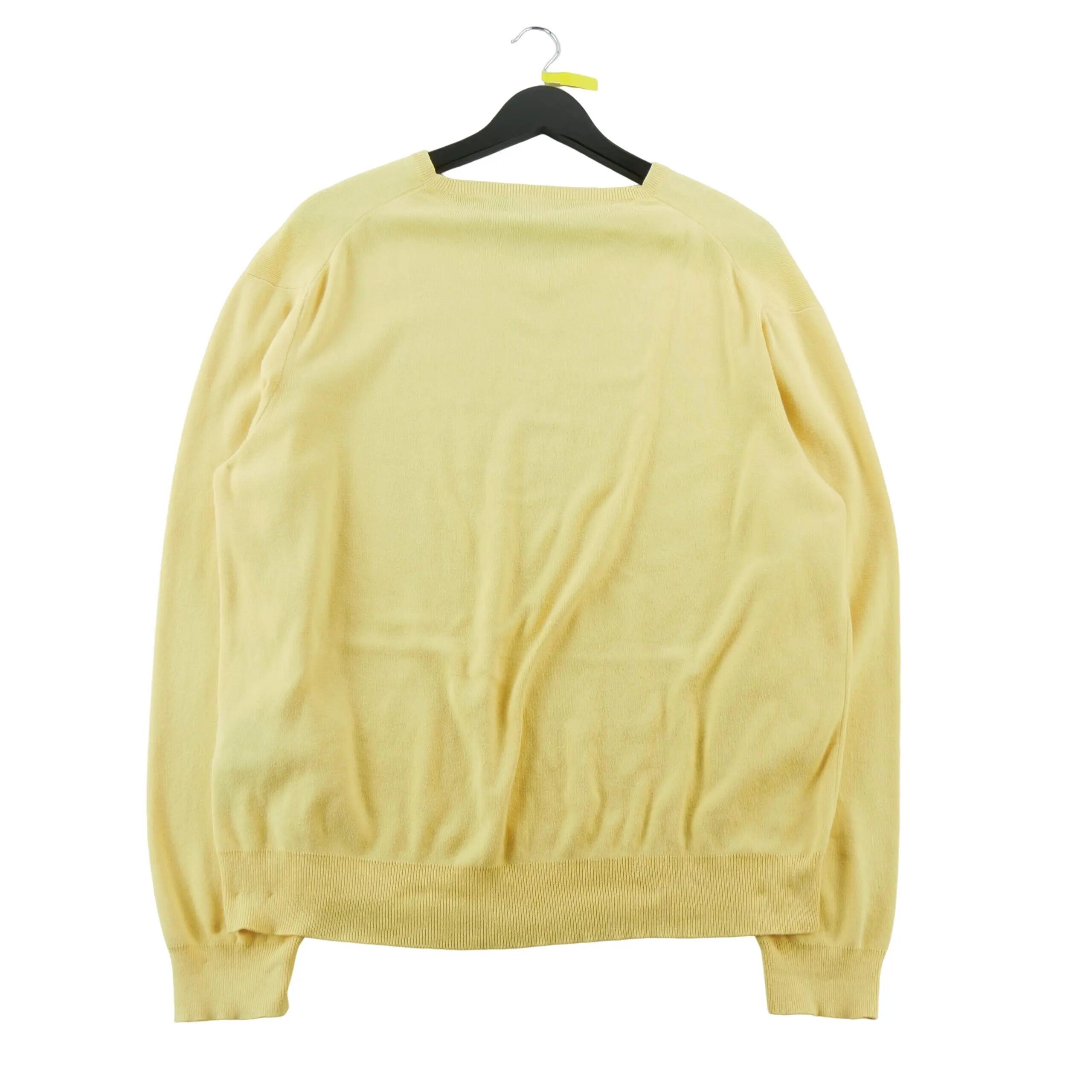 Second life - Férfi Pima Cotton V-Neck Sweater pulóver - Jó 2/9
