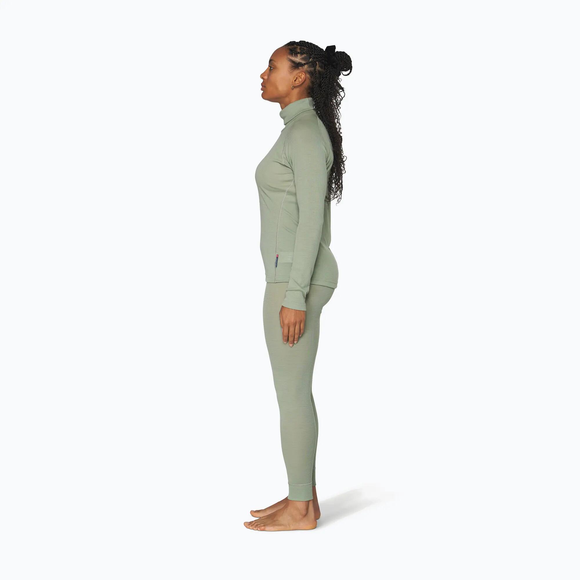 Bluza termoaktywna damska Devold Adventure Merino 190 High Neck 4/6