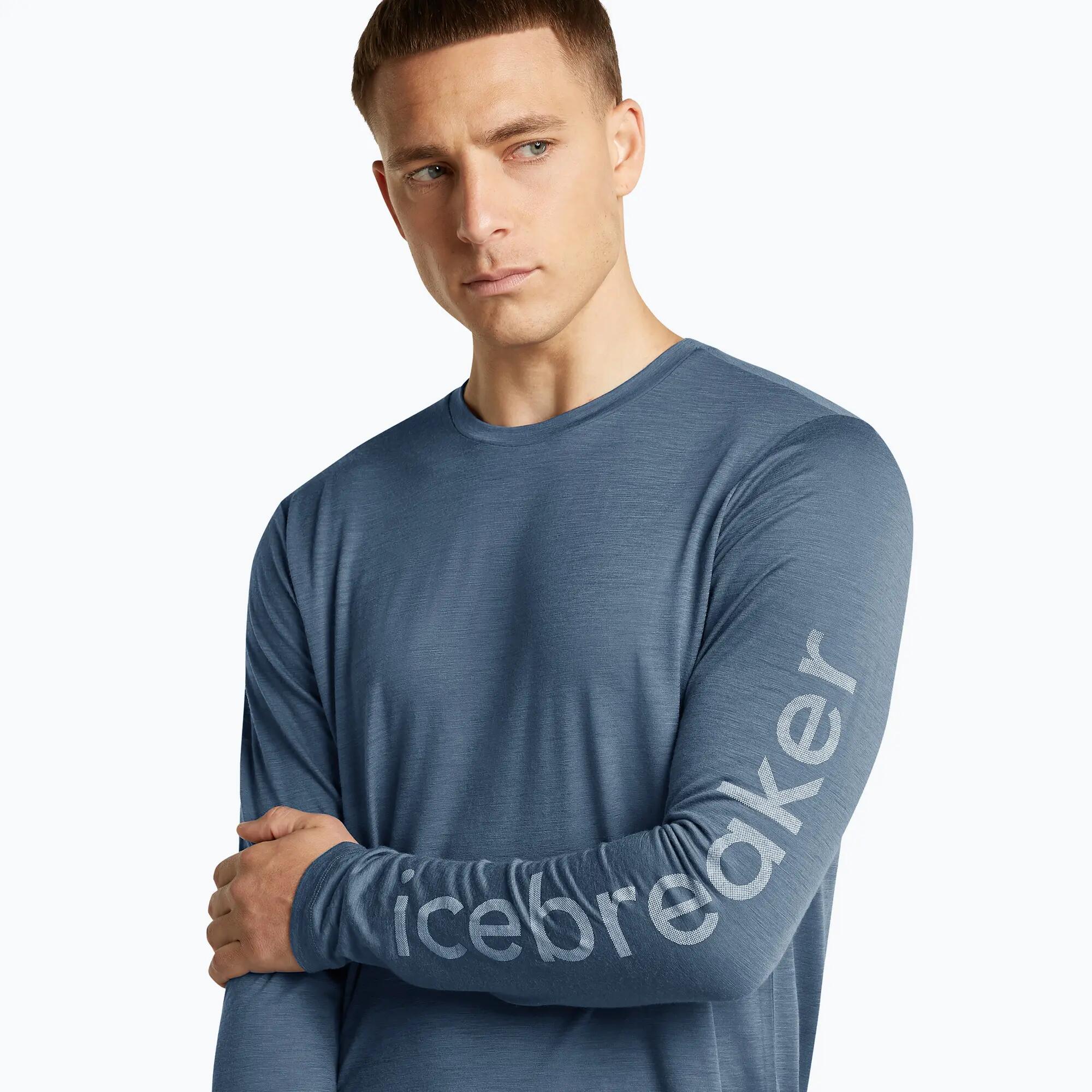 Icebreaker Merino 150 Tech Lite IB Vertical Dawn thermoshirt voor heren 6/7