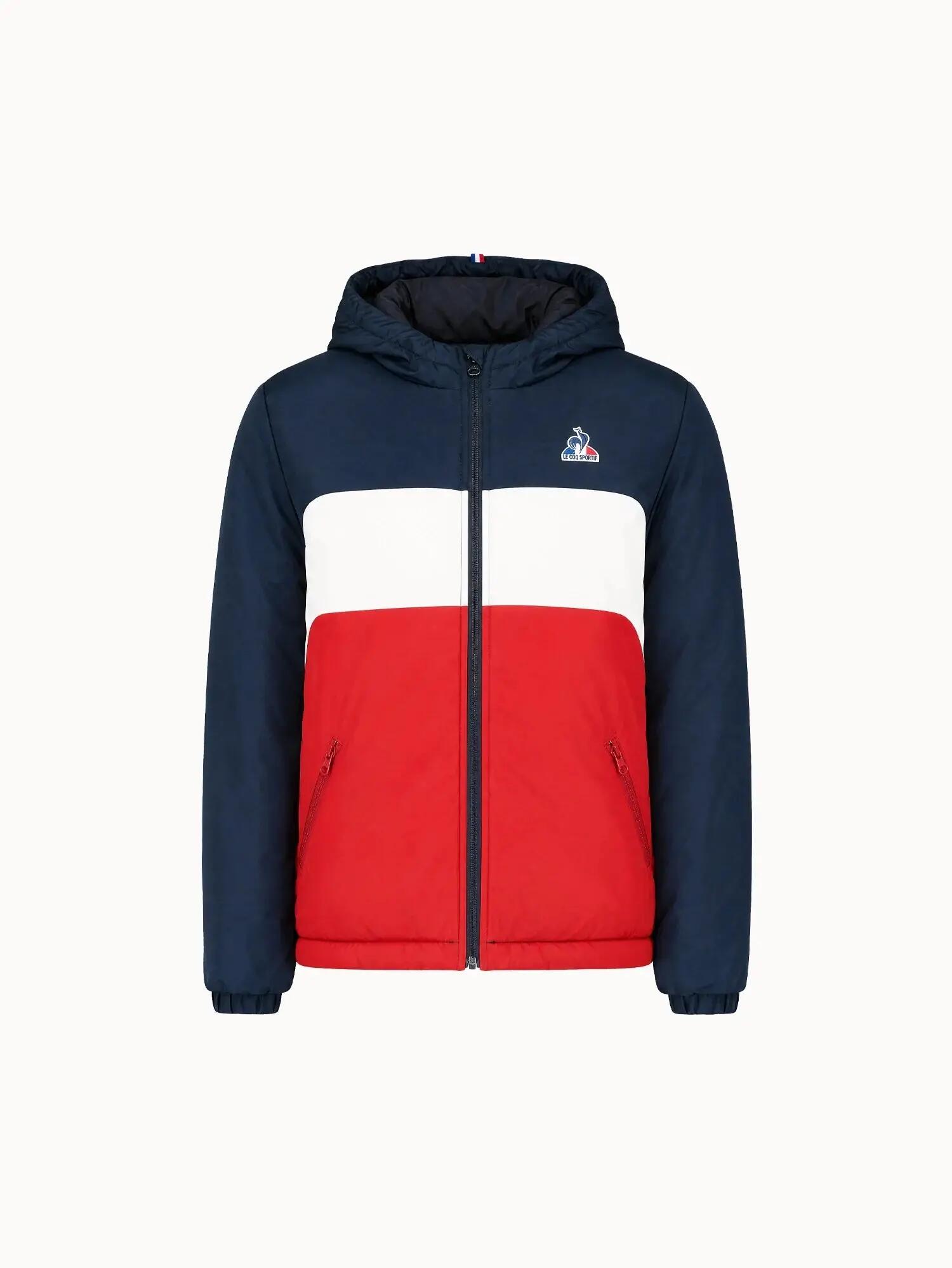 Doudoune à capuche déperlante Essentiel tricolore 2/5