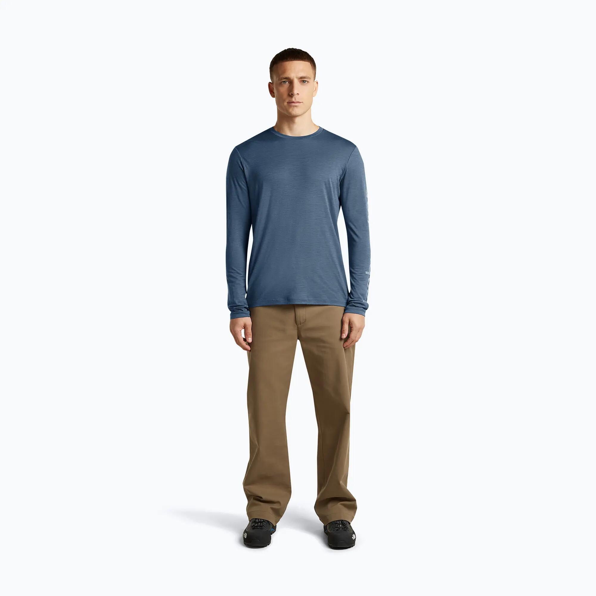 Icebreaker Merino 150 Tech Lite IB Vertical Dawn thermoshirt voor heren 2/7