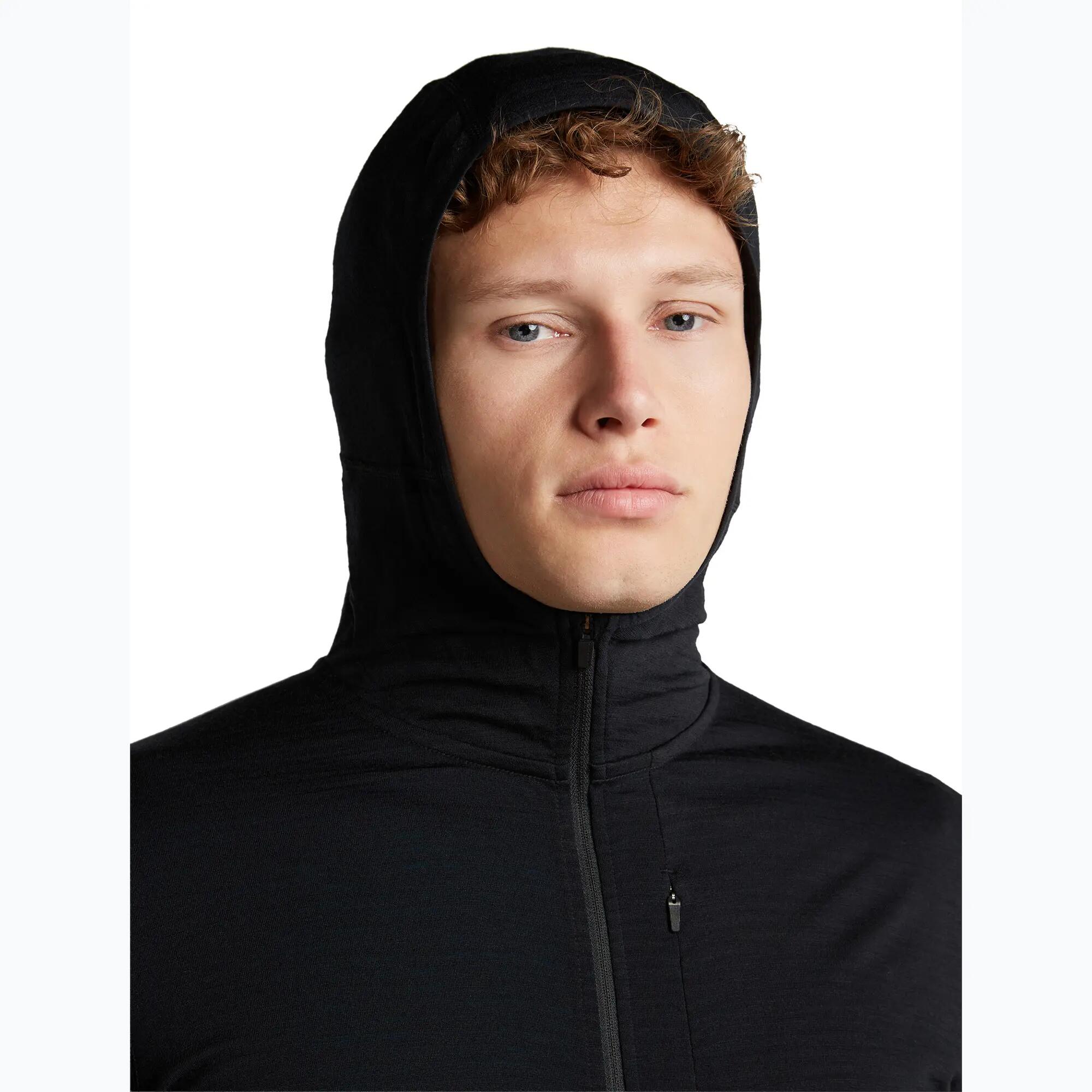 Icebreaker Men's Merino 200 Realfleece Descender Half Zip Trekking Sweatshirt 6/7